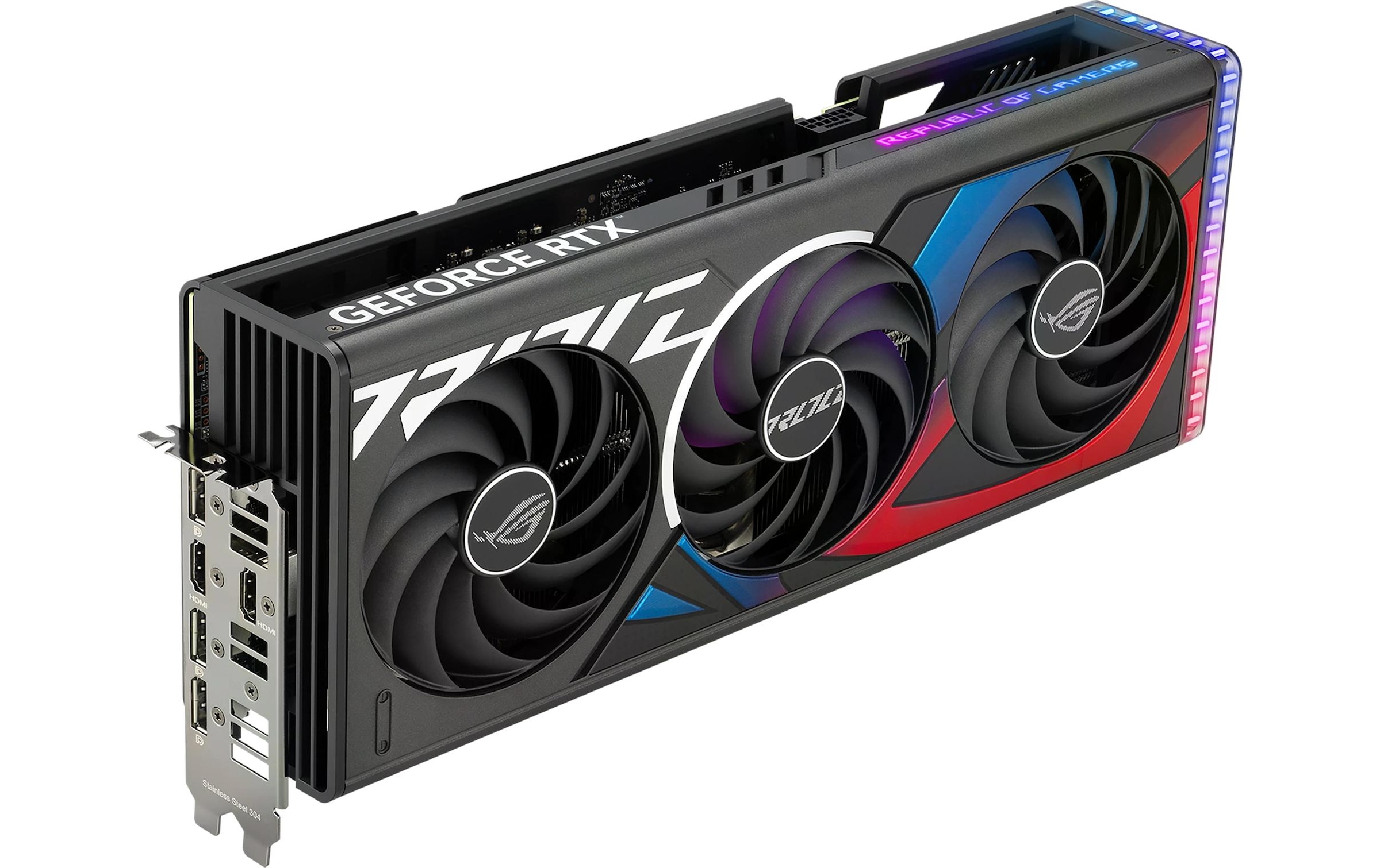 Asus Grafikkarte »Strix GeForce RTX 4070 Ti SUPER OC Edition 16 GB«, 16 GB, GDDR6X