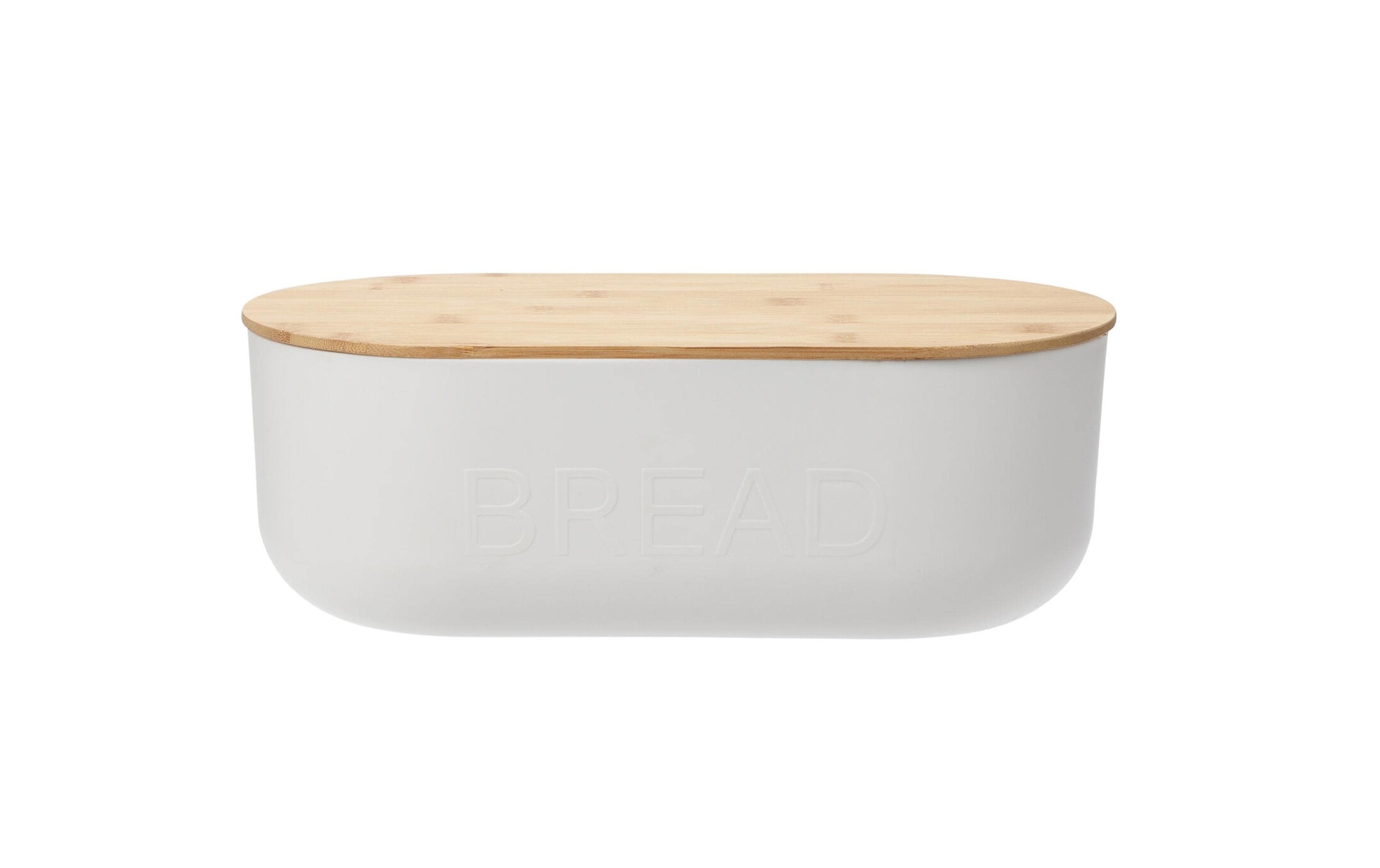 Image of FURBER Brotkasten "Bambus Weiss" 1 Stk. tlg.