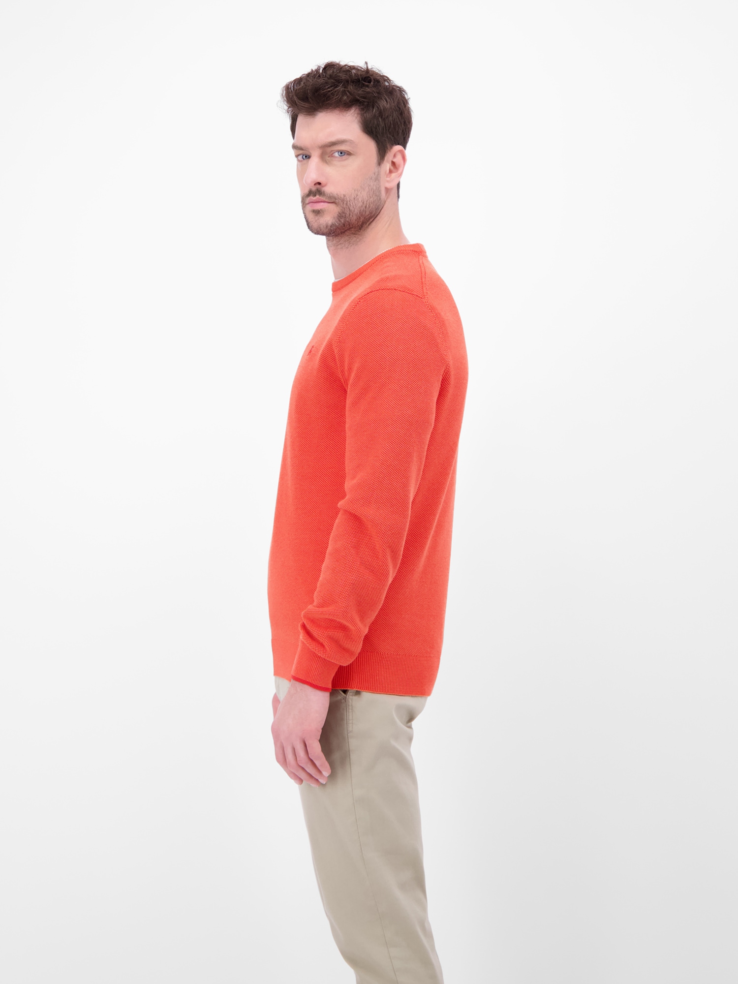 LERROS Sweatshirt »Sweatshirt in sportiver 2-Tone-Optik«
