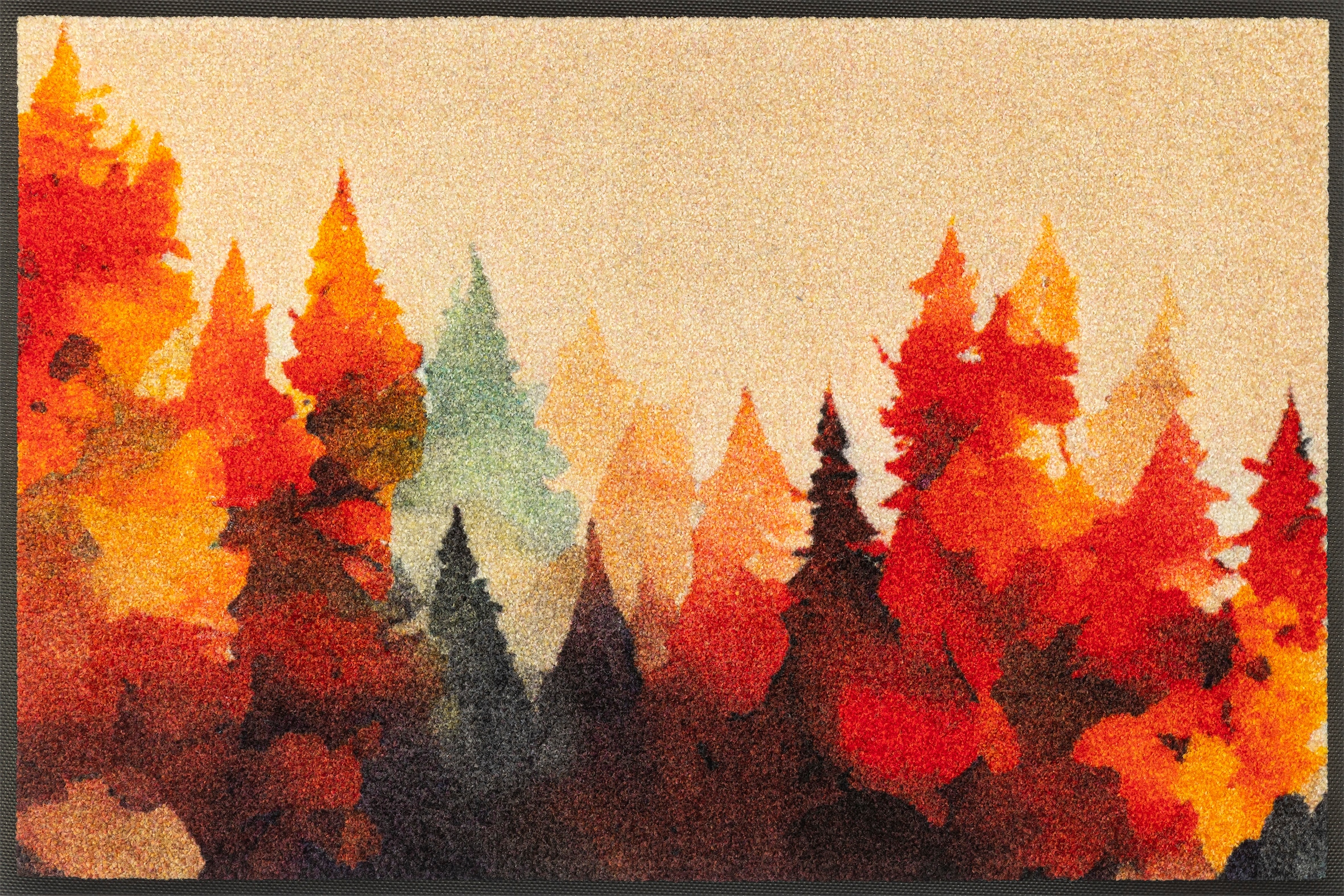 Image of wash+dry by Kleen-Tex Fussmatte "Golden Season" rechteckig 7 mm Höhe