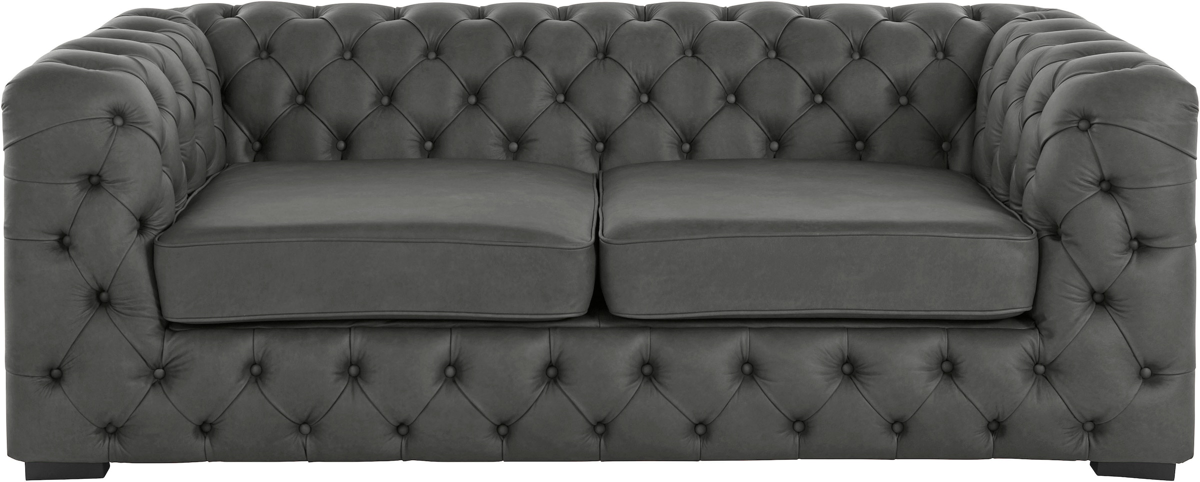 Home affaire Chesterfield-Sofa »Kalina«, mit klassischer Chesterfield-Knopfheftung