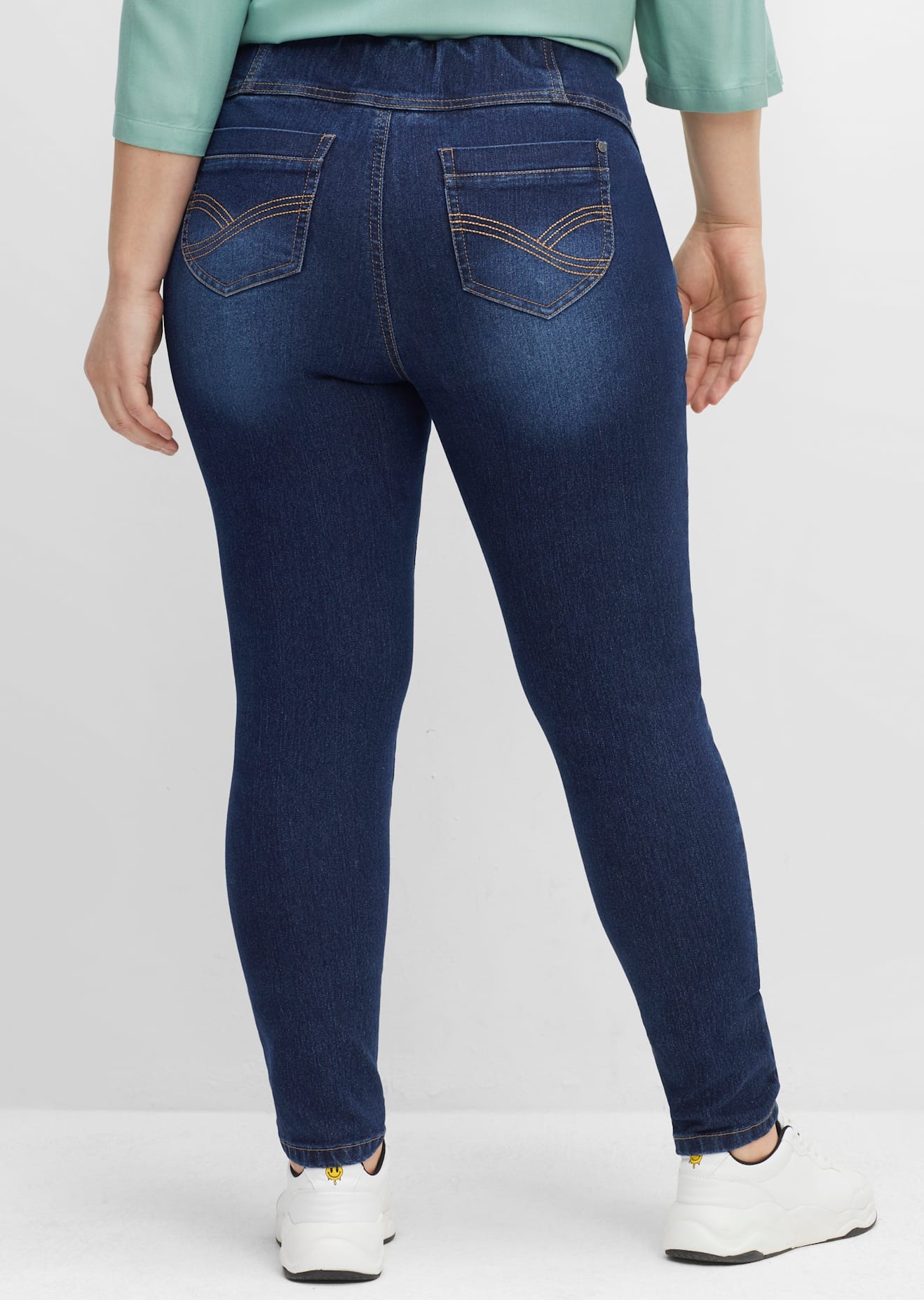 Sheego Jeansjeggings, (1 tlg.)