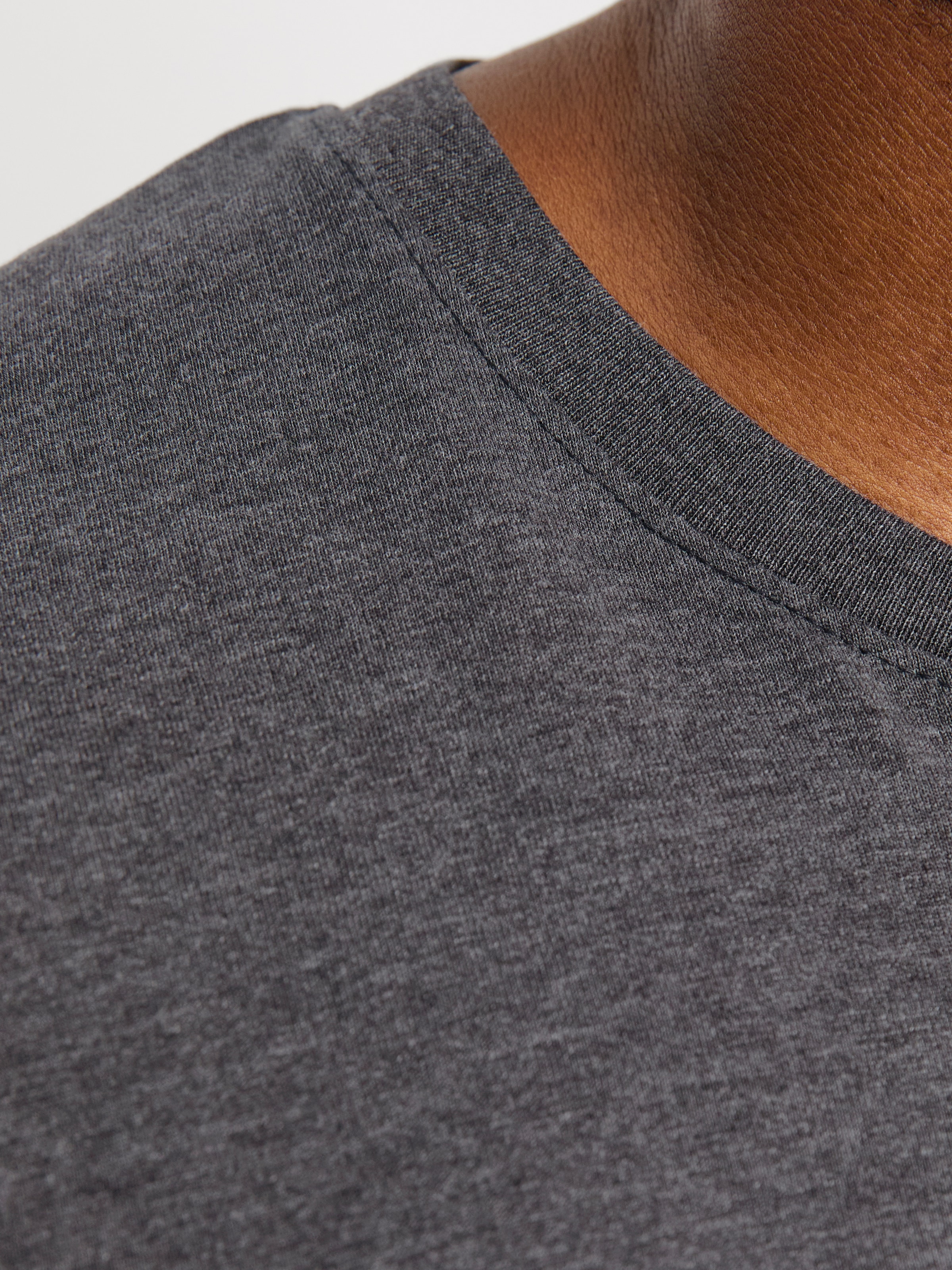 Jack & Jones PlusSize Rundhalsshirt »JJEORGANIC MEL TEE SS O-NECK NOOS PLS«