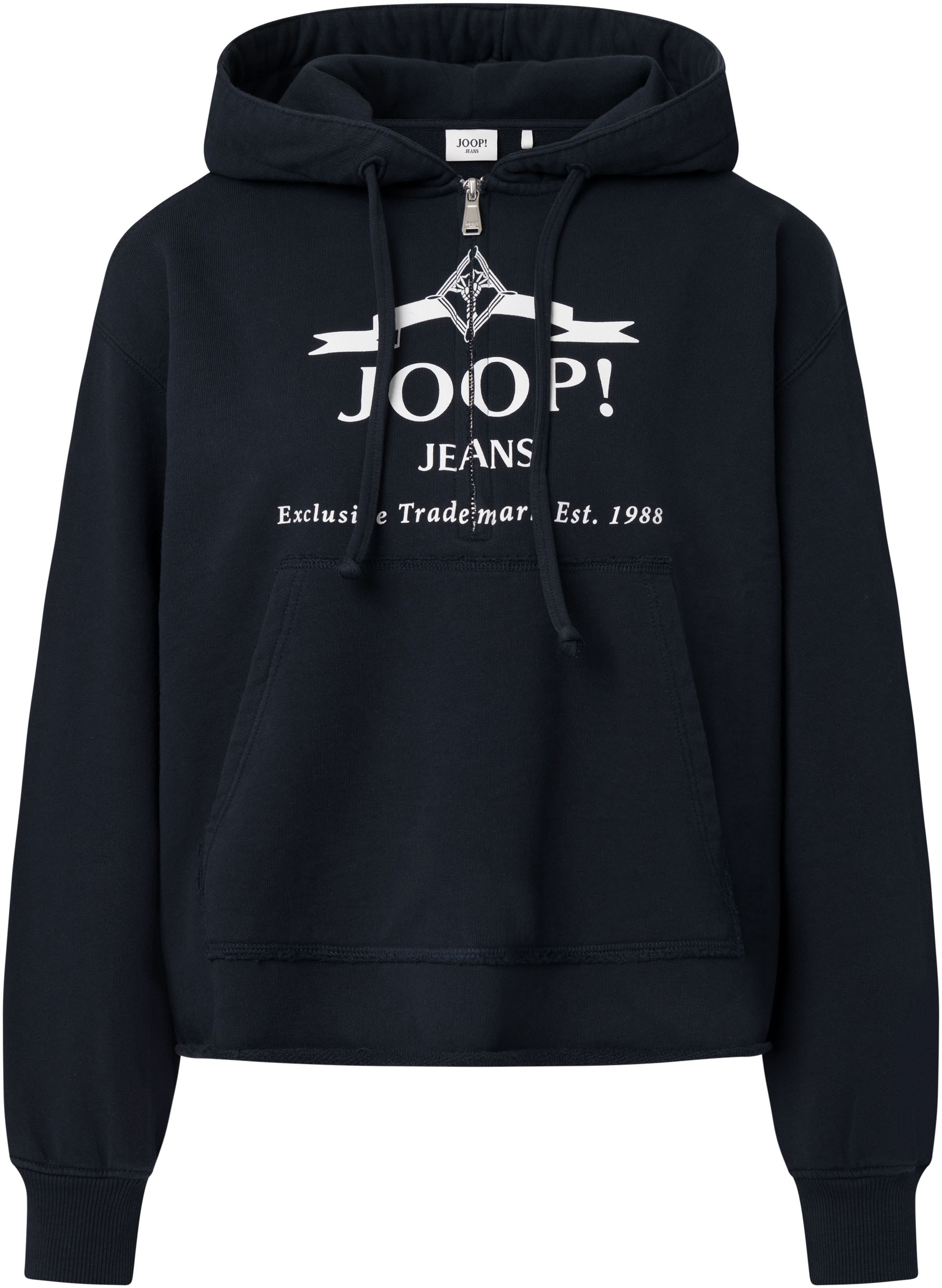 Image of JOOP Kapuzensweatshirt "Talia", mit Reissverschluss