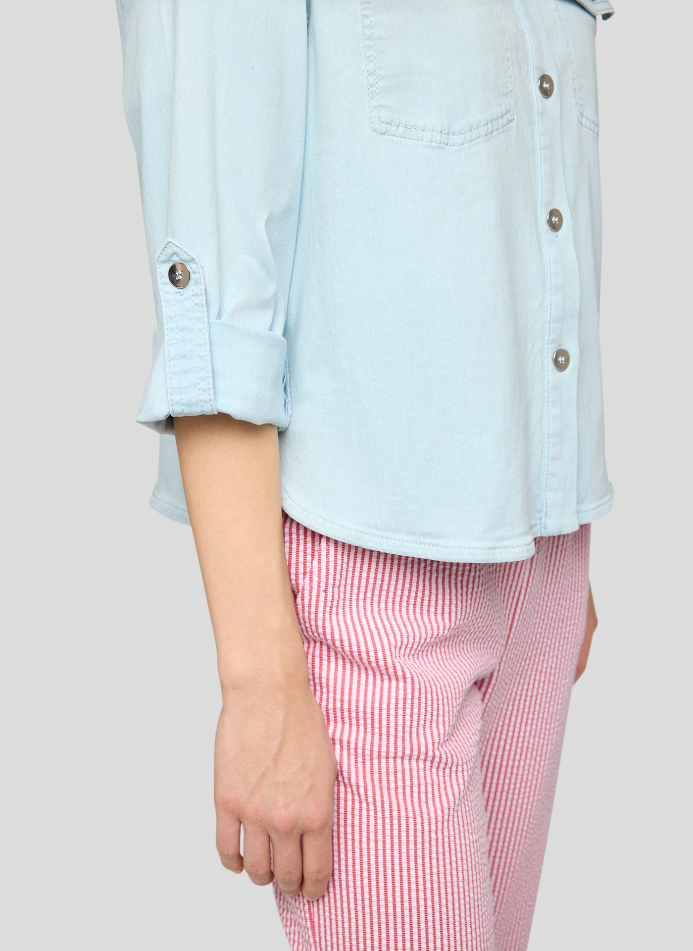 Rabe Blouse chemise mit Brust Taschen