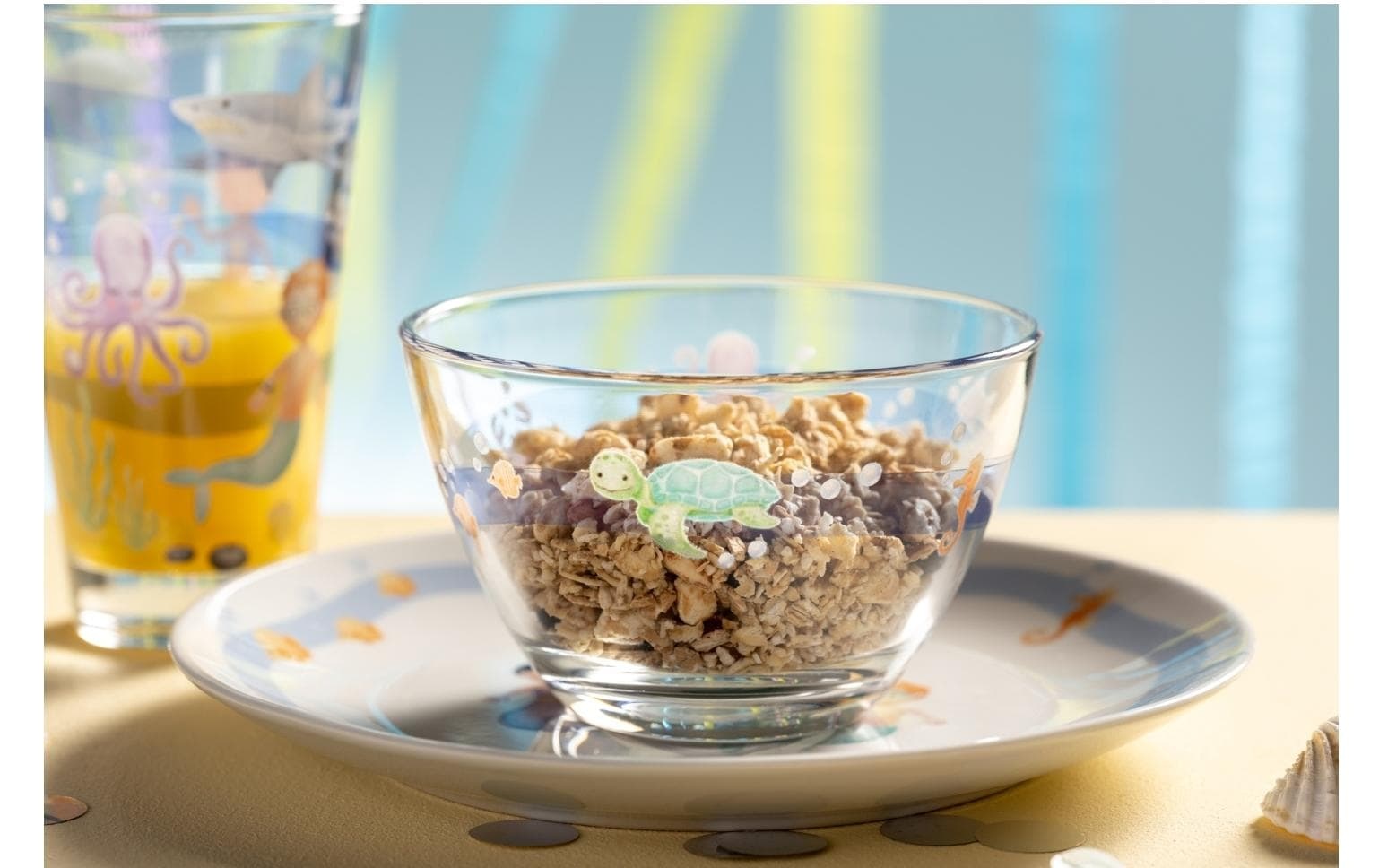 LEONARDO Dessertschale »Avventura 400 ml, 6 Stück, Meer«, 6 tlg., aus Glas