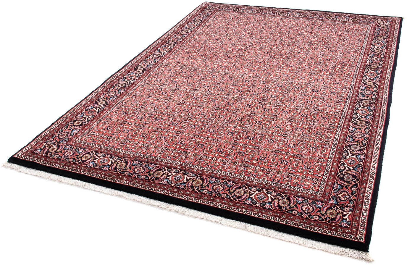 Image of morgenland Orientteppich »Perser - Bidjar - 243 x 169 cm - hellrot«, rechteckig, 15 mm Höhe, Wohnzimmer, Handgeknüpft, Einzelstück mit Zertifikat bei Ackermann Versand Schweiz