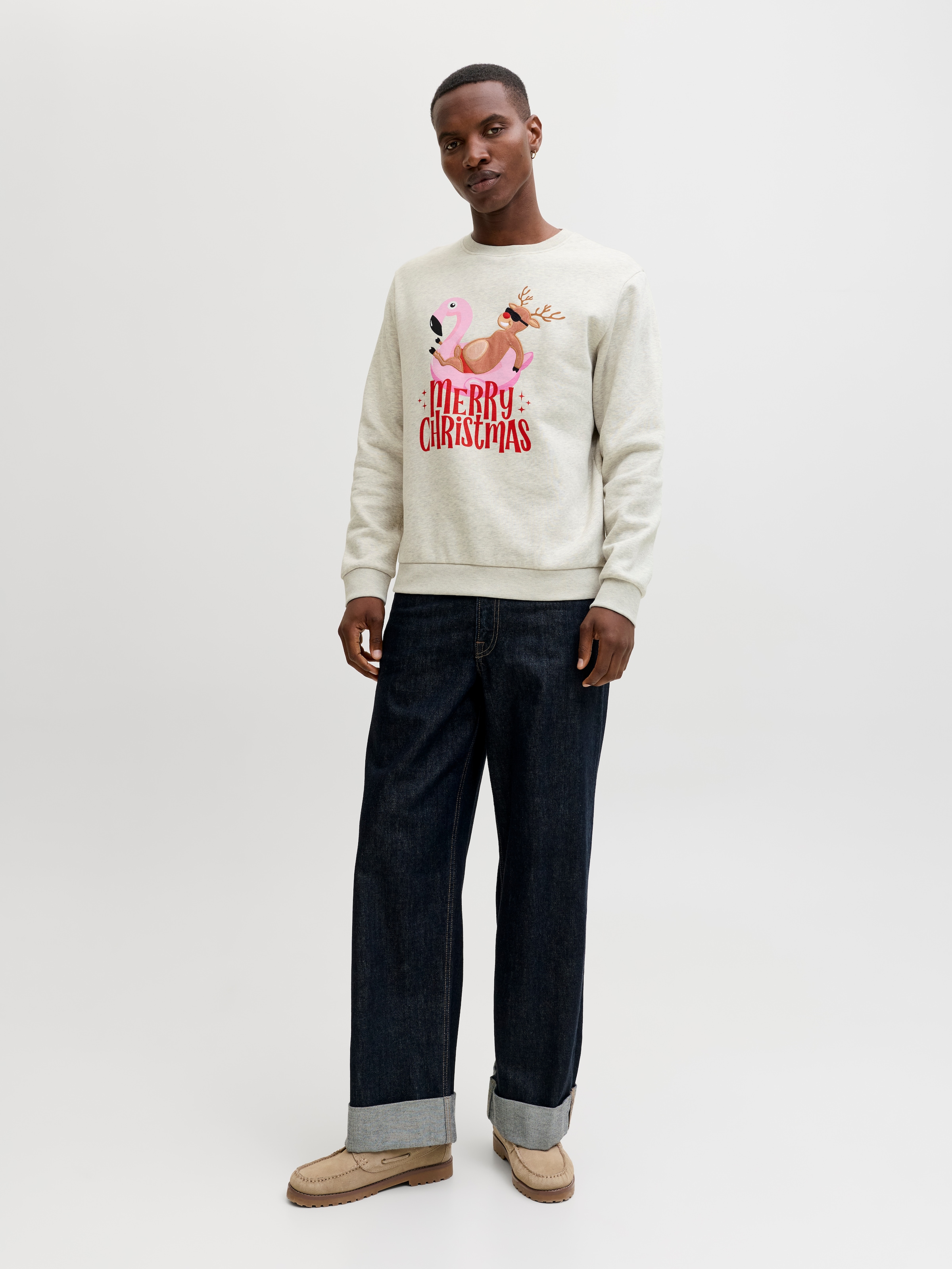Jack & Jones Sweat-shirt »JJCHRISTMAS SWEAT CREW NECK XMAS«

