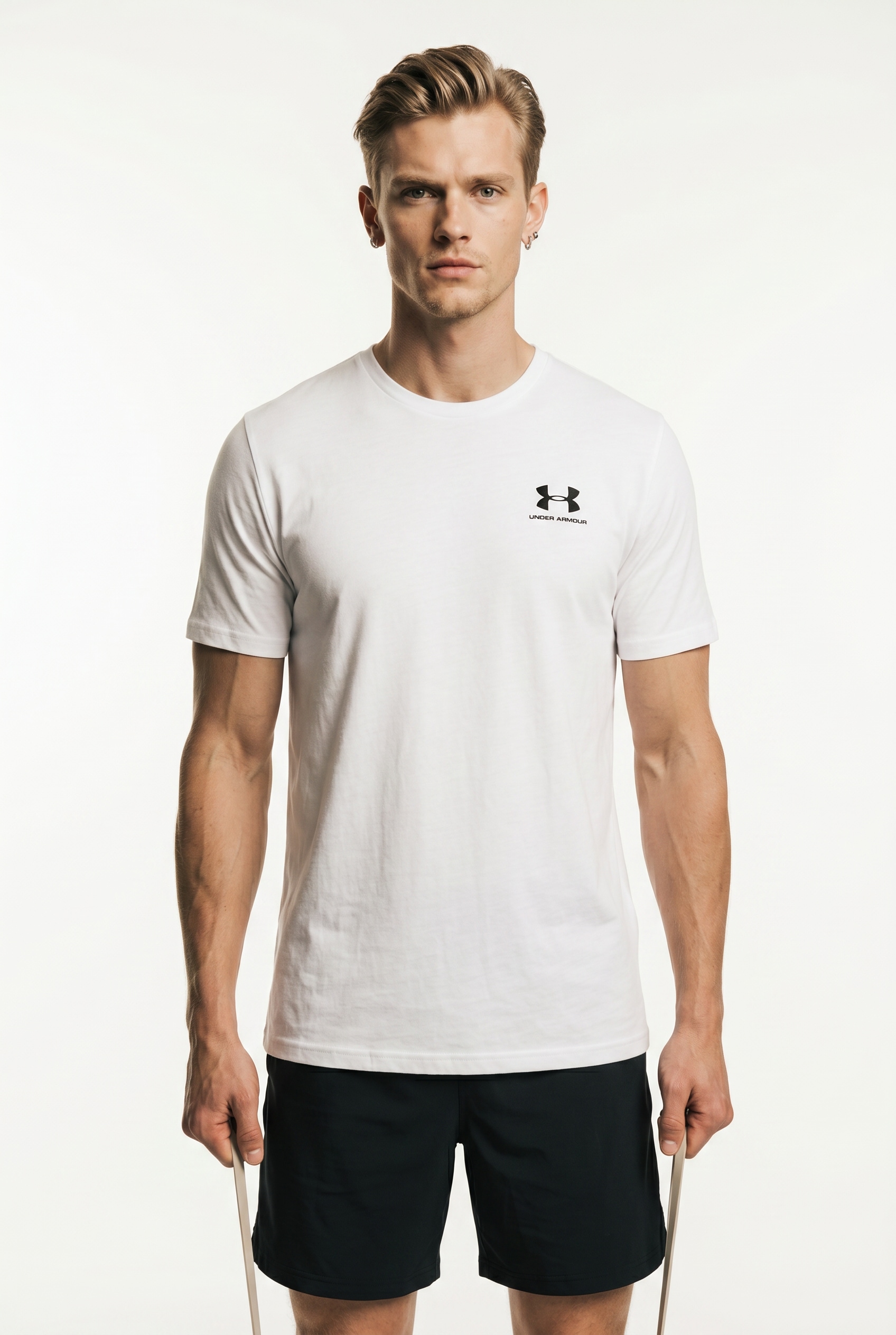 Under Armour® T-Shirt »UA M SPORTSTYLE LC SS« Kurzarm, für sportliche Aktivitäten und Freizeit, Rundhalsausschnitt