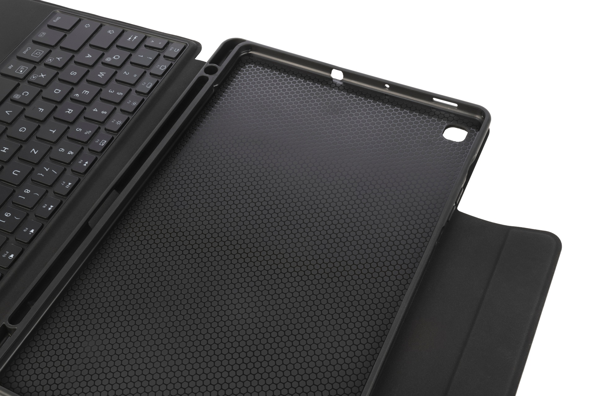 Samsung Tablet-Hülle »BookCover Keyboard by Tucano für Samsung Galaxy TabS6 Lite«, Backcover, Schutzhülle, Handyschutzhülle, Case, Schutzcase, stossfest