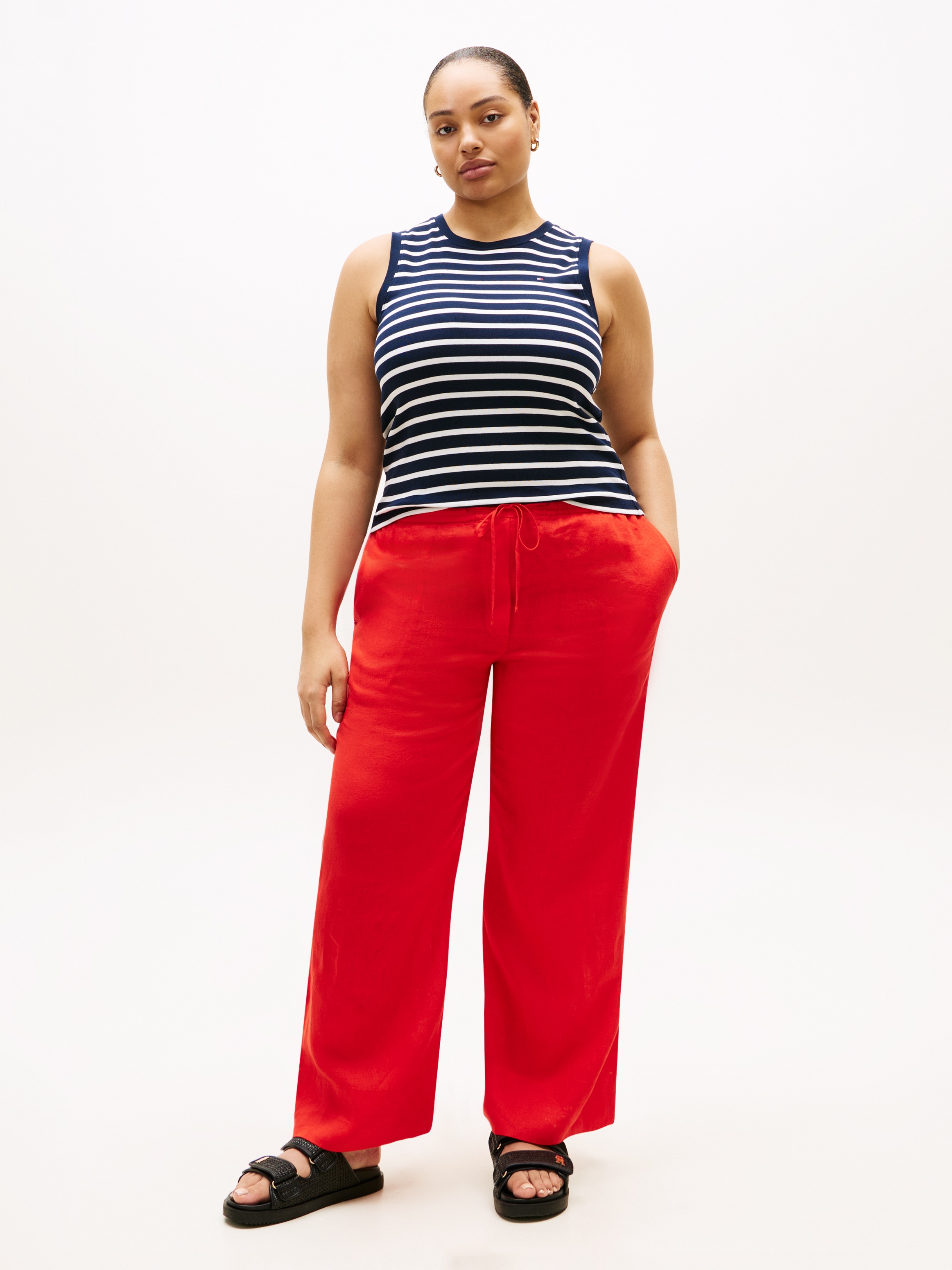 Tommy Hilfiger Curve T-shirt »CRV SLIM CODY C-NK TANK« in grossen Grössen