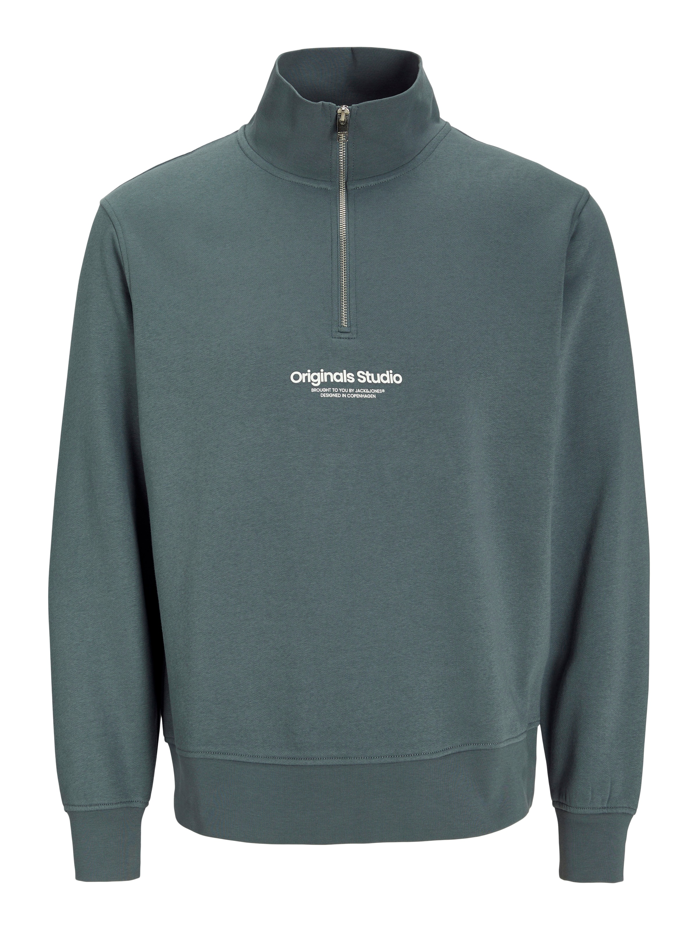 Jack & Jones Sweatshirt »JORVESTERBRO SWEAT QUARTER ZIP HN NOOS«, im Troyer-Look