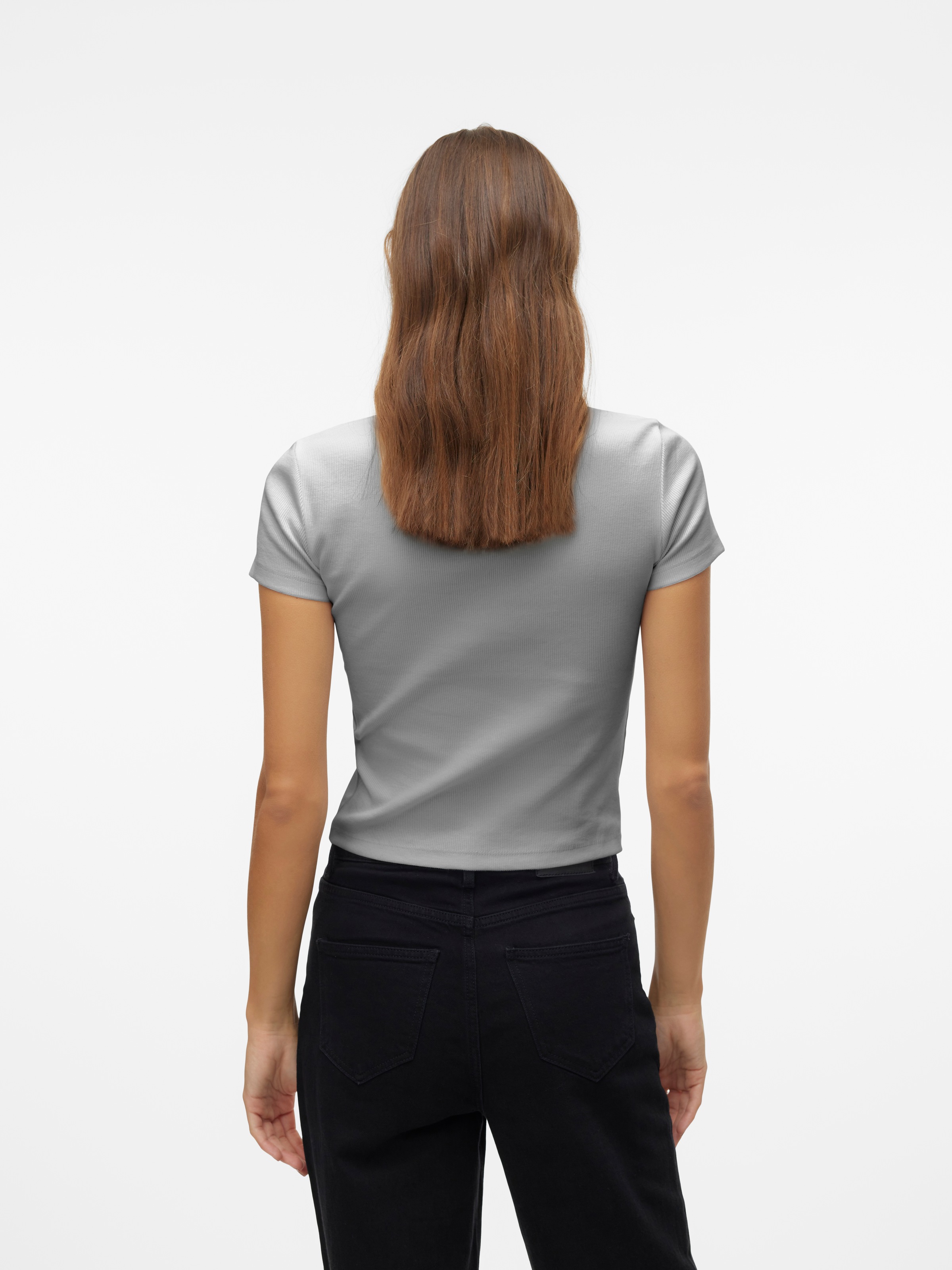 Vero Moda Rundhalsshirt »VMCHLOE SS SHORT TOP JRS NOOS«