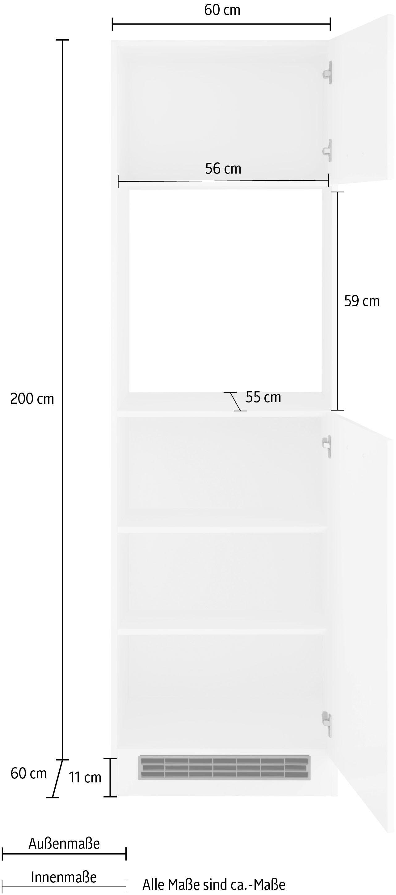 KOCHSTATION Armoire d'encastrement pour four »KS-Kehl« largeur 60 cm