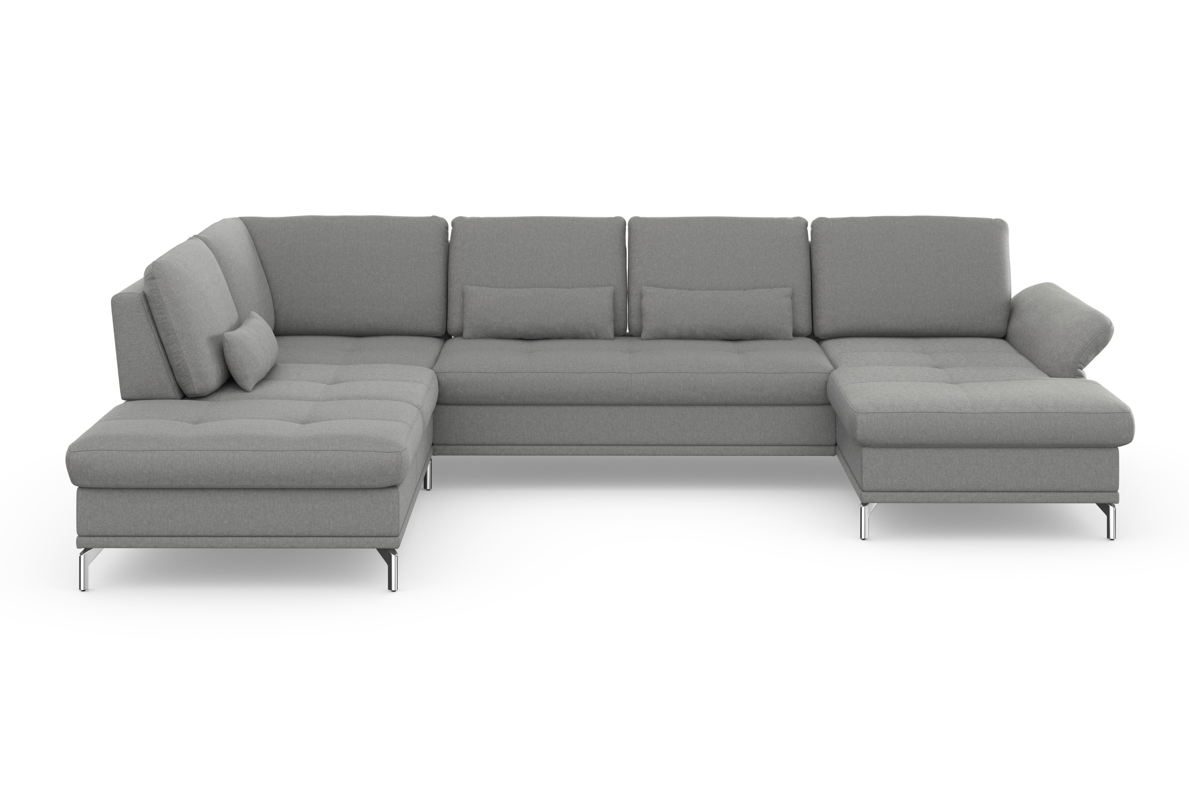 INOSIGN Wohnlandschaft »Palm Beach U-Form« Federkern, mit Sitztiefenverstellung, wahlweise mit Bettfunktion