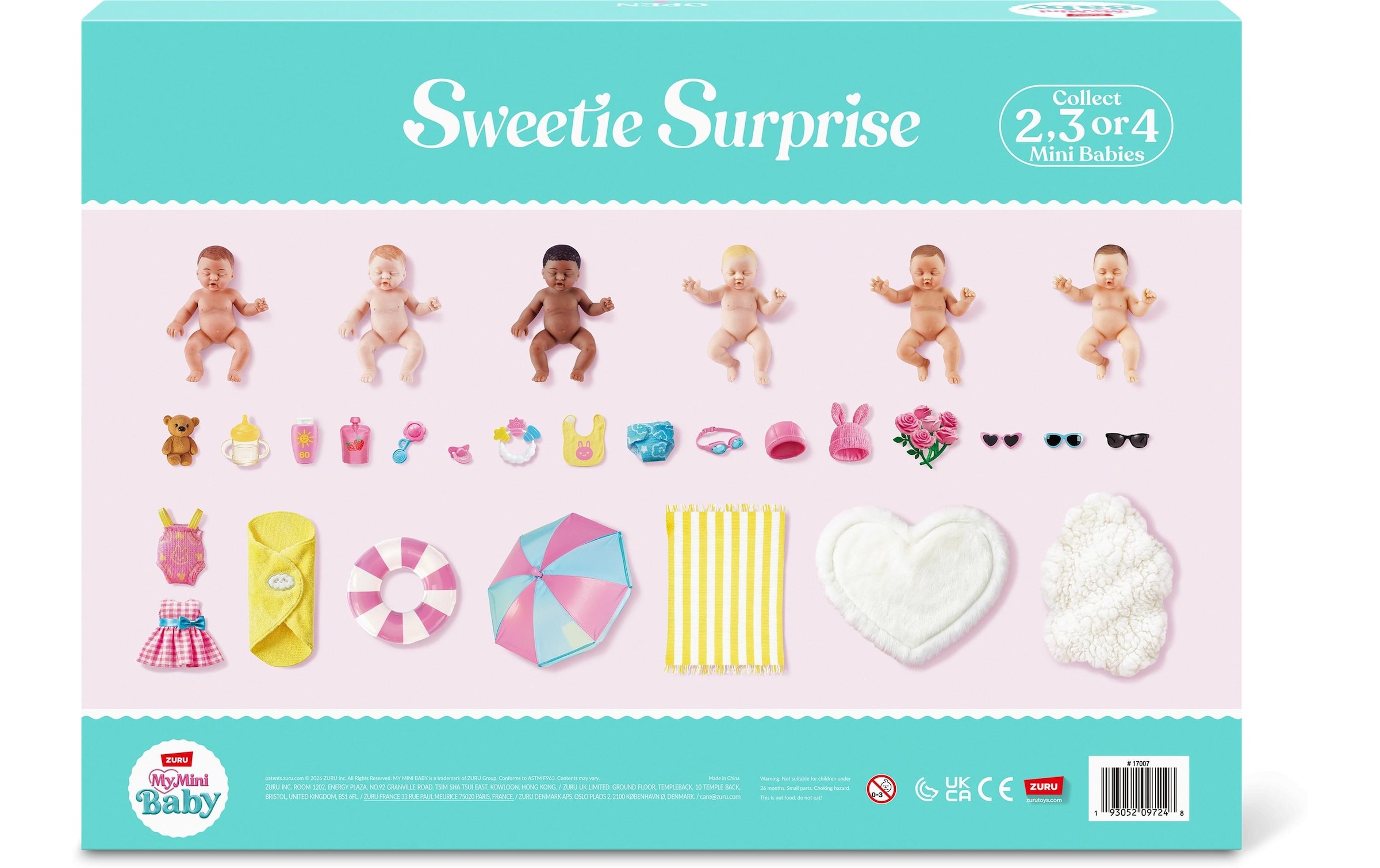 ZURU »Zuru My Mini Baby Sweetie Surprise 2026 Puppen, Kunststoff, Stoff«