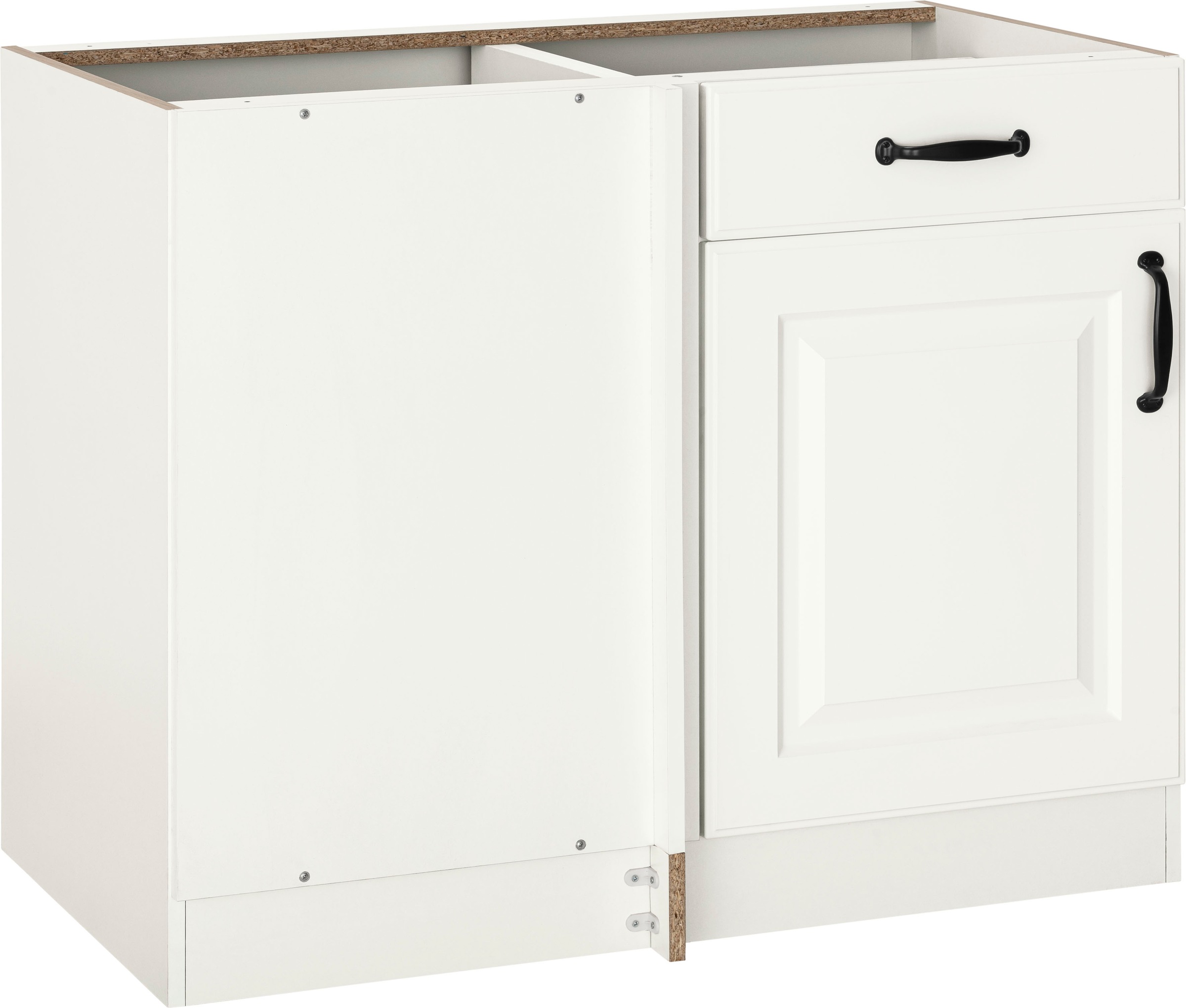 Image of wiho Küchen Eckunterschrank »Erla«, 100 cm breit mit Kassettenfront, Planungsmass 110 cm, ohne Arbeitsplatte bei Ackermann Versand Schweiz