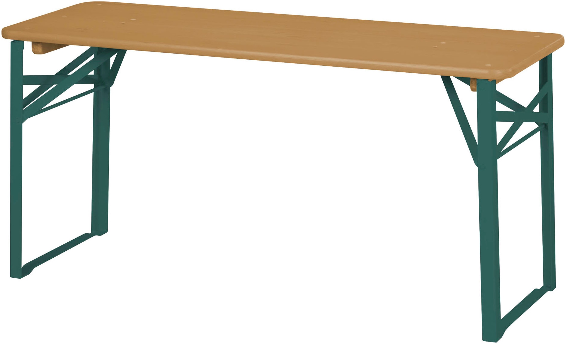 roba® Ensemble de sièges pour enfants »Outdoor Party-Garnitur für Kinder, natur/grün, aus Holz« 3 cuis tlg. mit Lehne; FSC® - schützt Wald