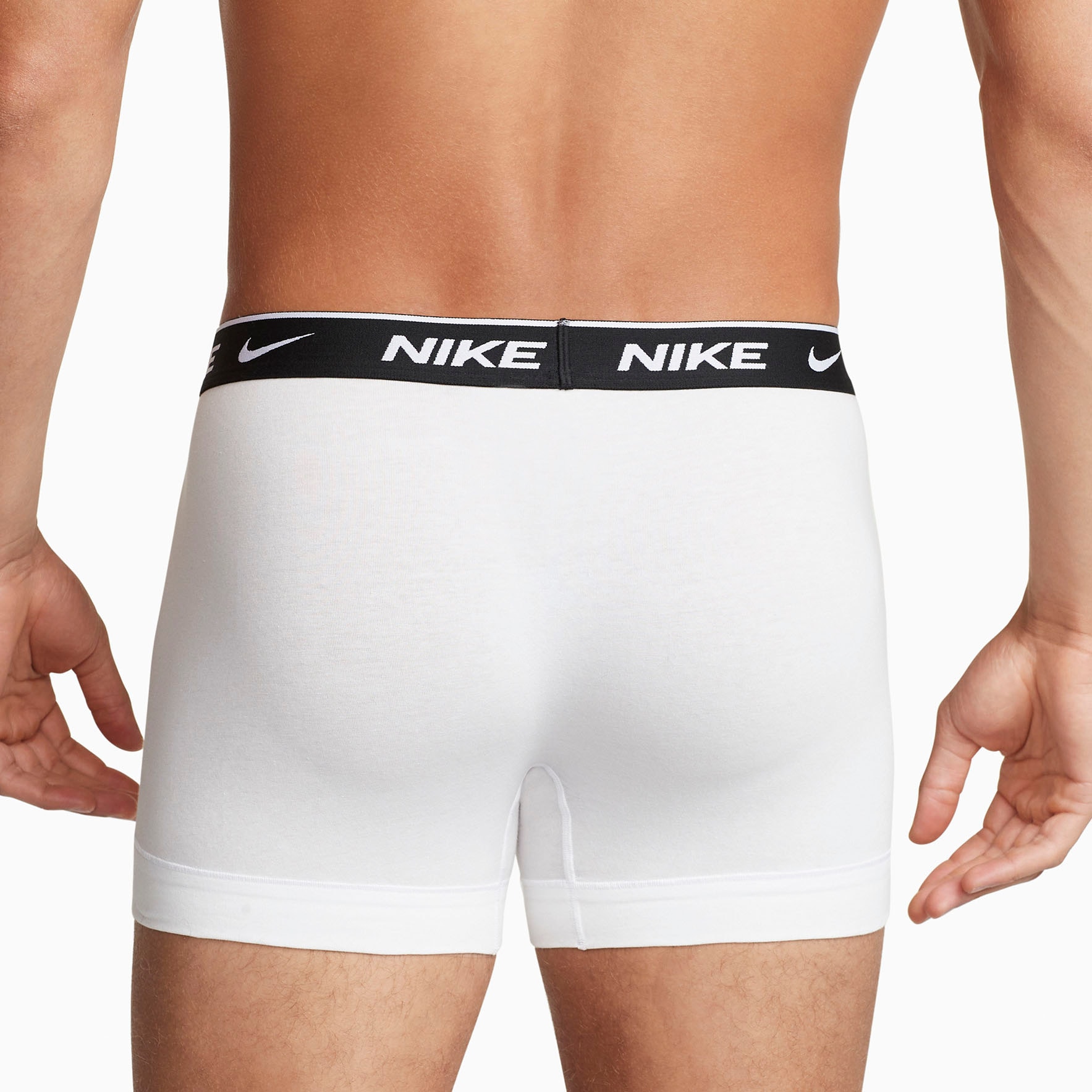 NIKE Underwear Tronc »TRUNK 3PK« Paquet, 3er, 3 cuis mit Logo-Elastikbund