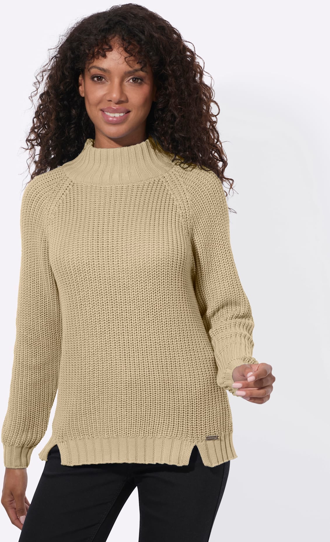 Casual Looks Stehkragenpullover "Stehkragen-Pullover"
