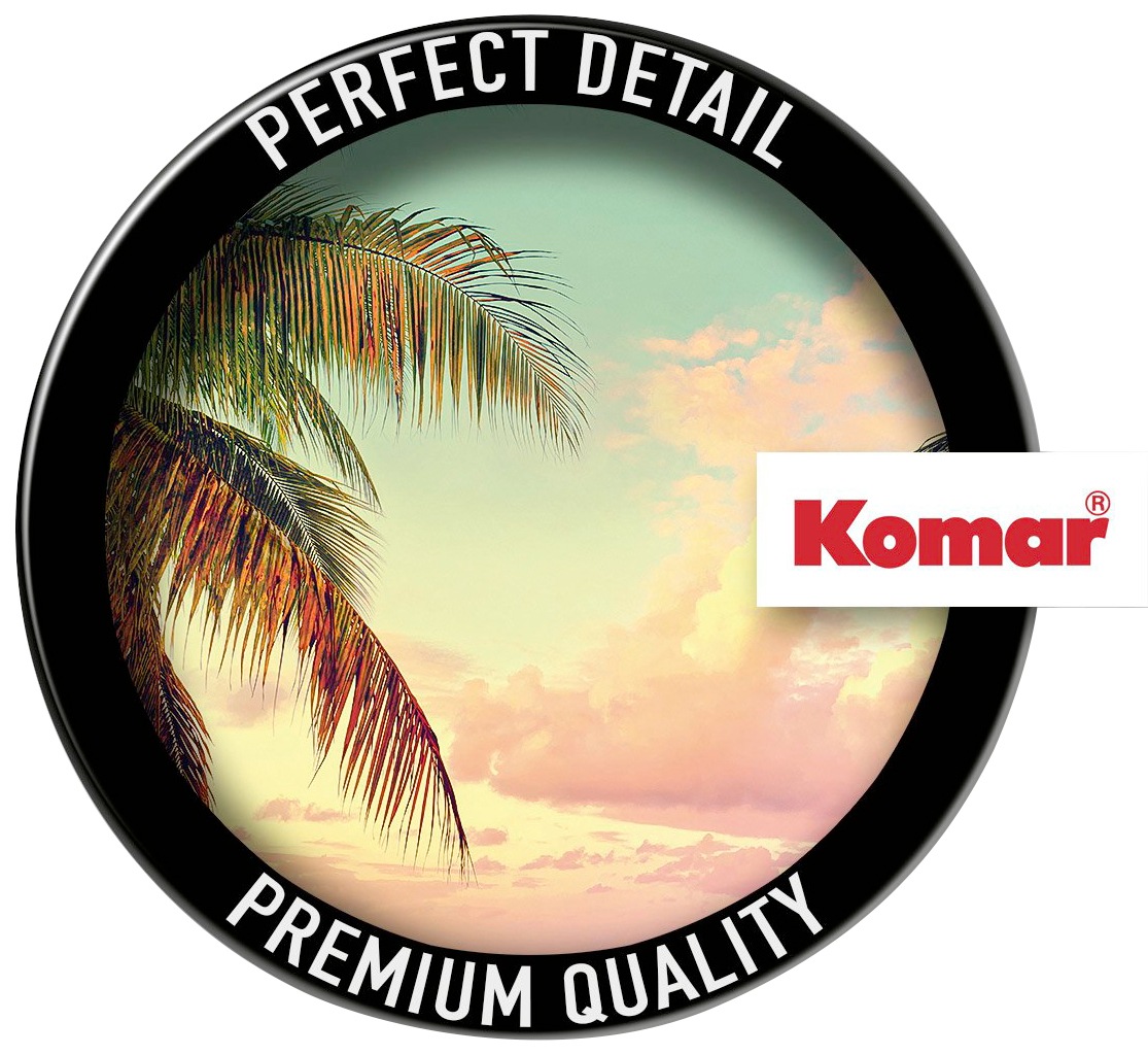 Komar Fototapete »Vlies selbstklebend - Getaway - Grösse 125 x 125 cm«, bedruckt, Wohnzimmer, Schlafzimmer