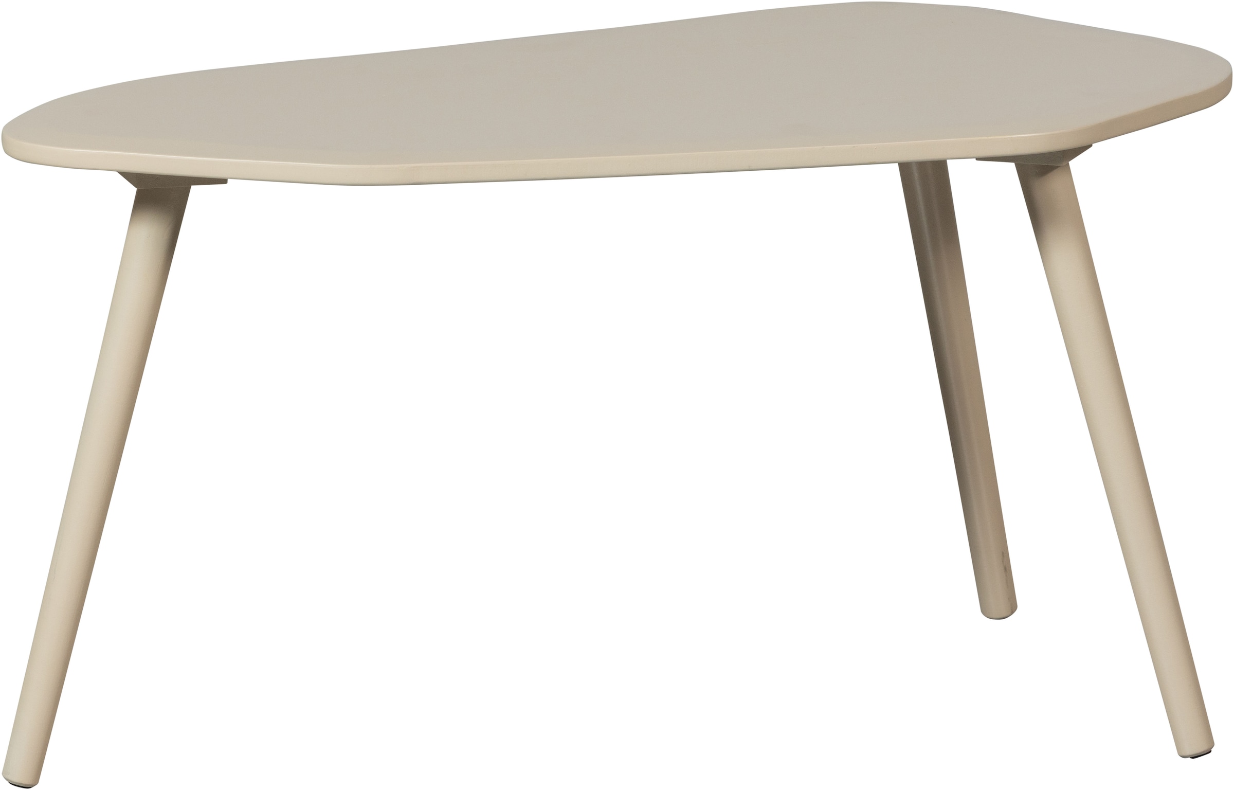 WOOOD Beistelltisch »Davina von MDF mit organischer Tischplatte B 90 x T 50 x H 40 cm« Set, 2 Stk. tlg. 2er-Set, Tragkraft je 5 kg, Bein-/Tischkombination frei wählbar