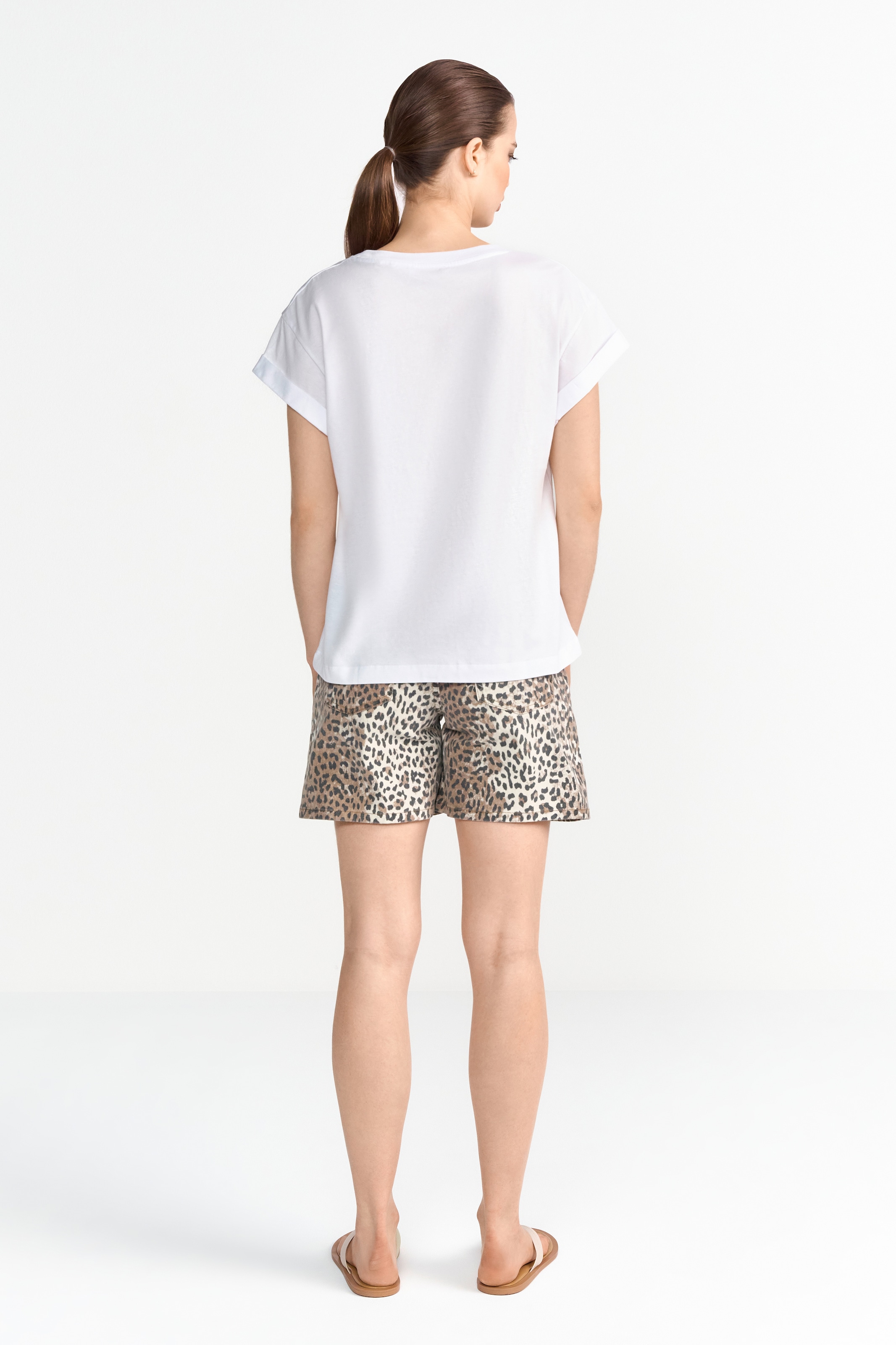 RICHROYAL T-Shirt, mit modischem Schriftzug