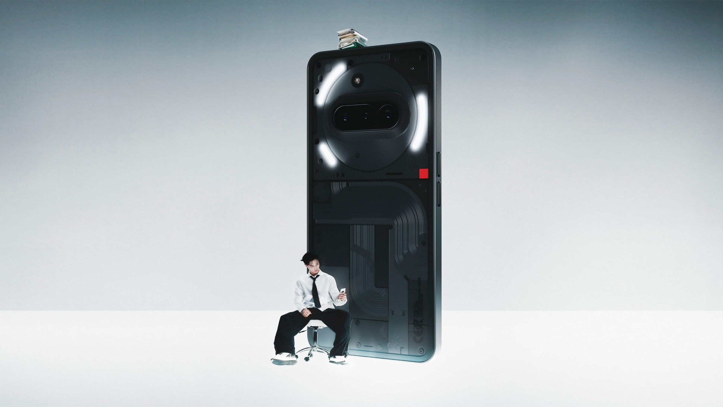 NOTHING Smartphone »PHONE (3a)« schwarz