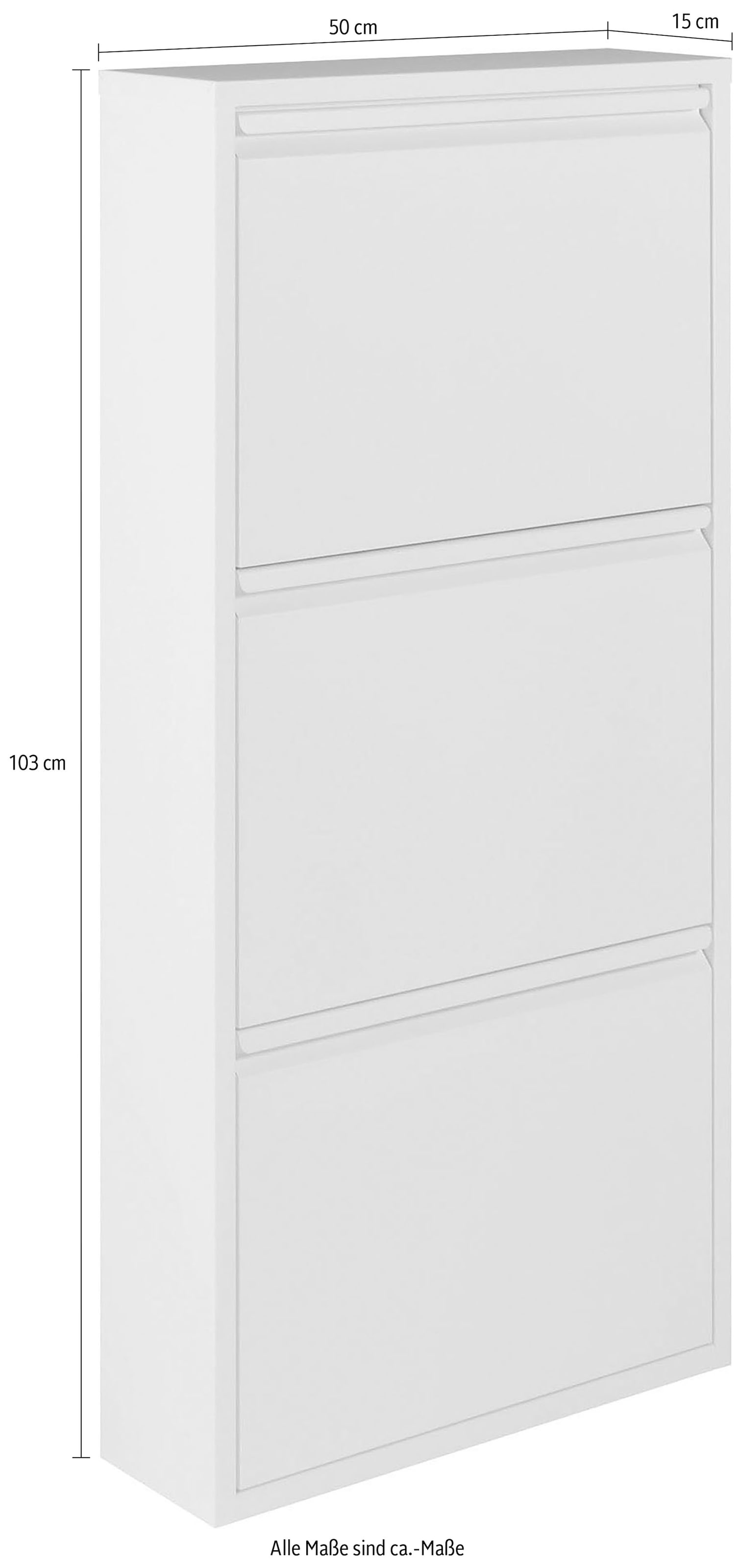 Spinder Design Armoire à chaussures »Billi« métal, largeur 50 cm