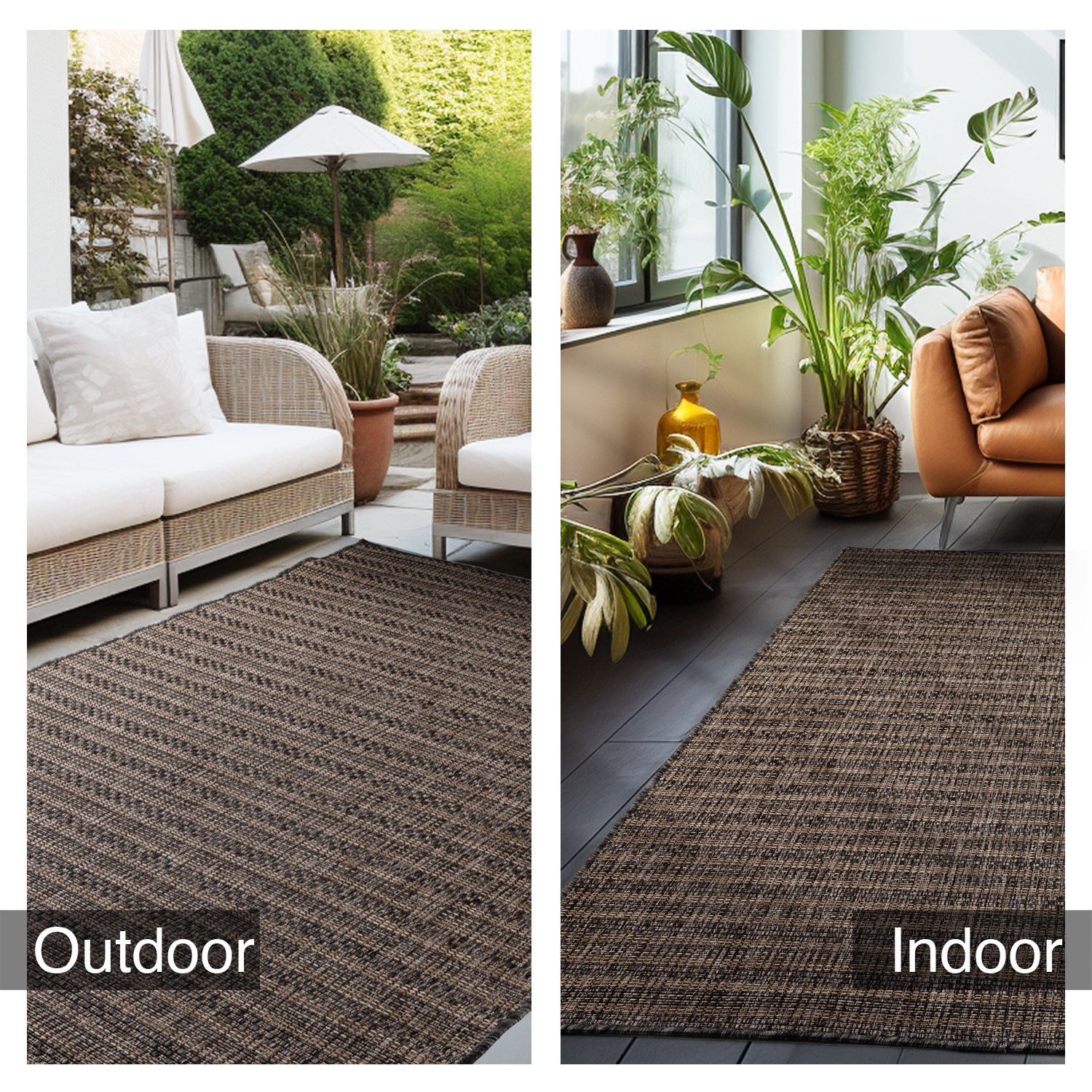 Ayyildiz Teppiche Outdoorteppich »ZAGORA 4513«, rechteckig, 5 mm Höhe, Läufer, Pflegeleicht, Strapazierfähig, In- und Outdoor geeignet