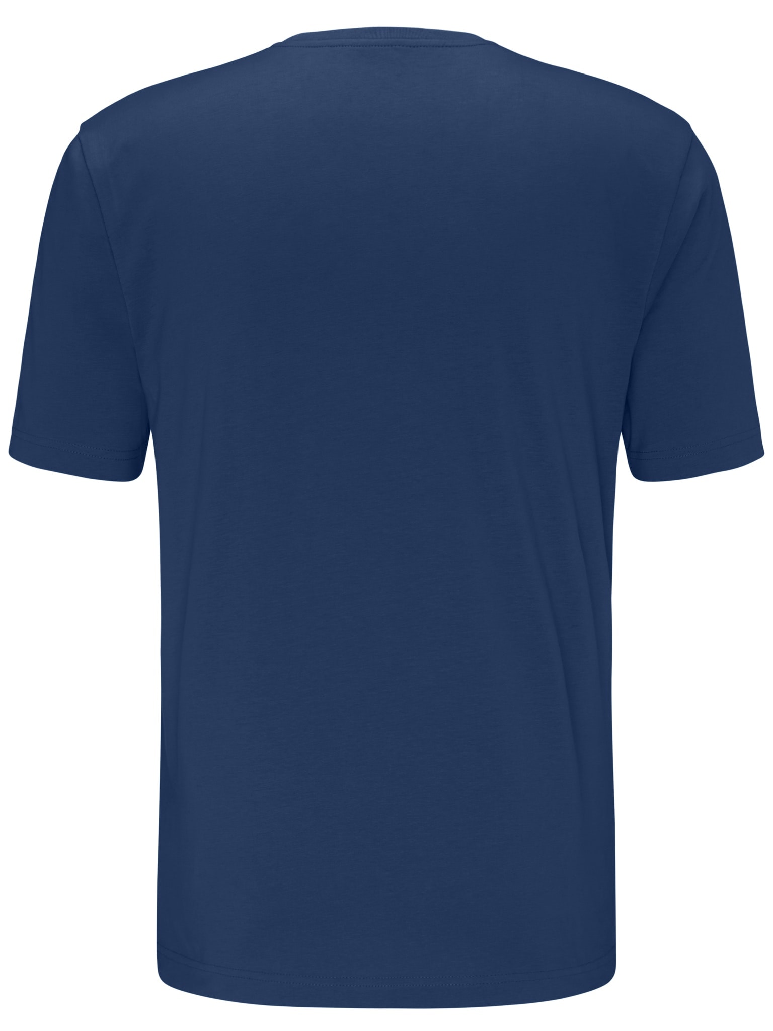 FYNCH-HATTON T-Shirt »FYNCH-HATTON Basic T-Shirt« 1 tlg. mit Rundhals und Logo-Stickerei