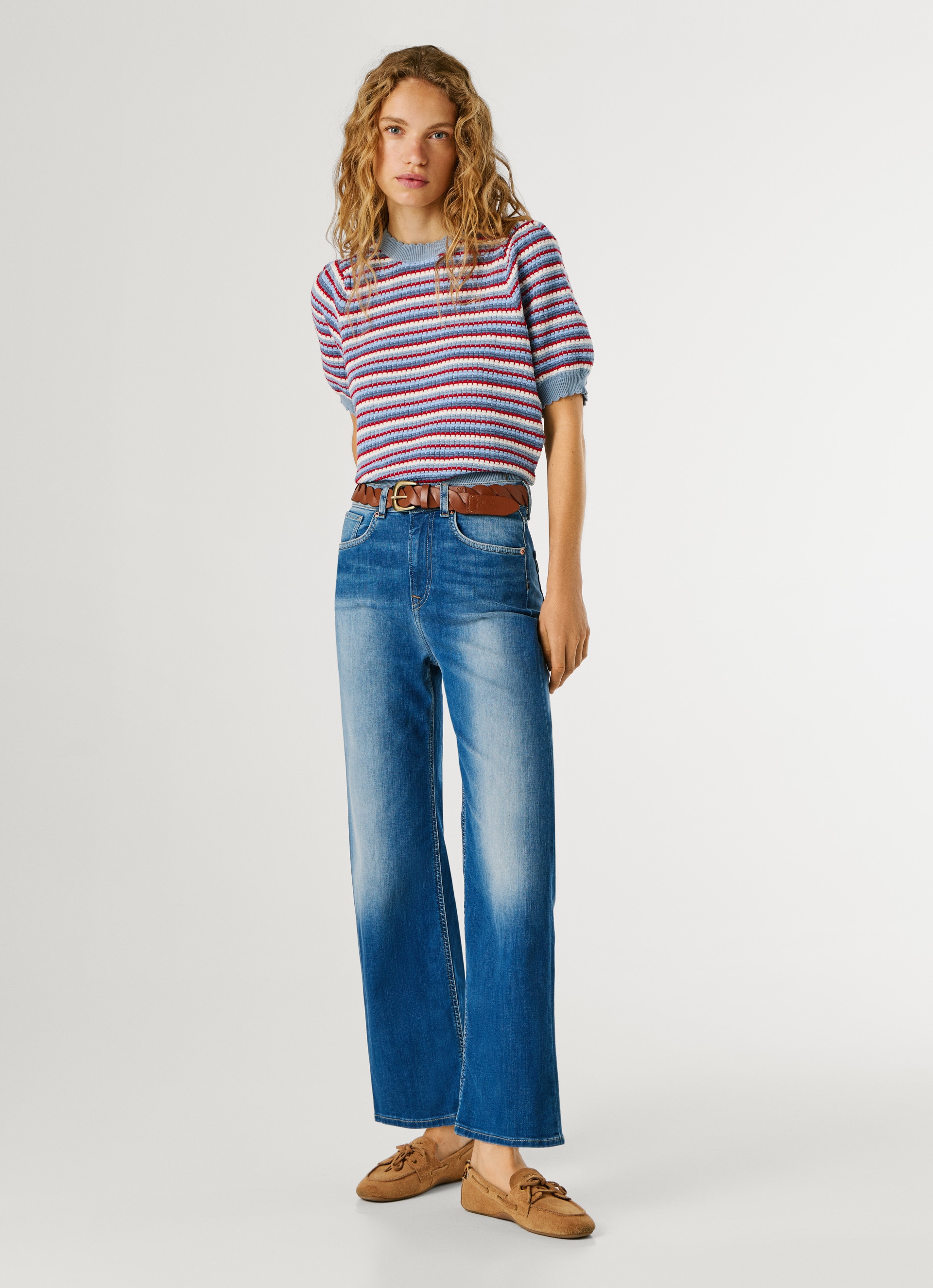 Pepe Jeans Jeans droit »UHW – Ultra High Waist« mit hohem Bund