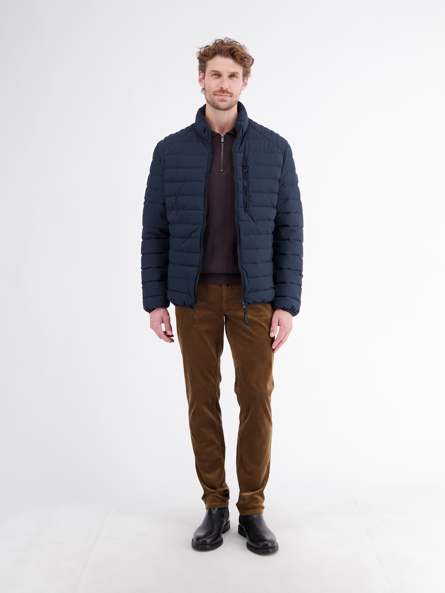 LERROS Blouson »Leichter und modischer Steppblouson mit wärmender Füllung« ohne Kapuze