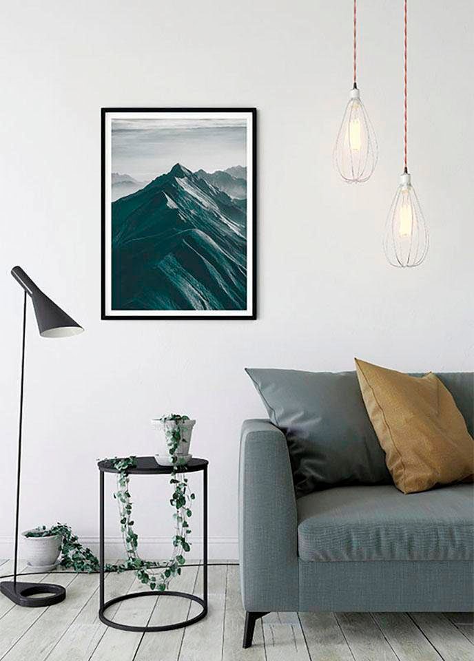 Komar Bild »Mountain Top« Natur 1 Stk. tlg. Wandbild zur Dekoration - ohne Rahmen