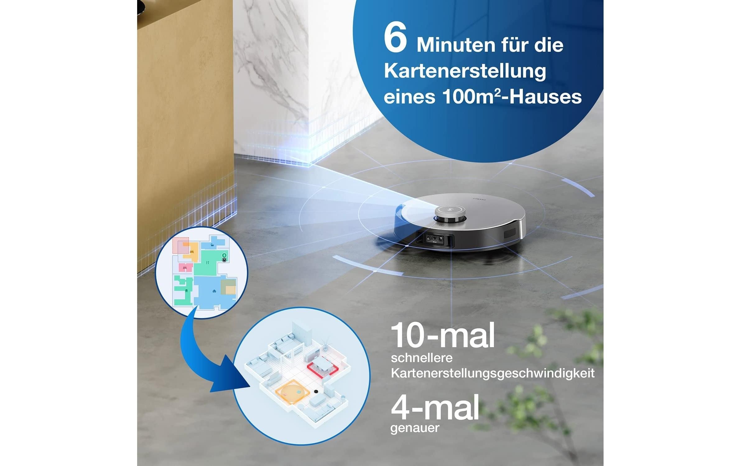 ECOVACS Nass-Trocken-Saugroboter »Deebot X1 OMNI«