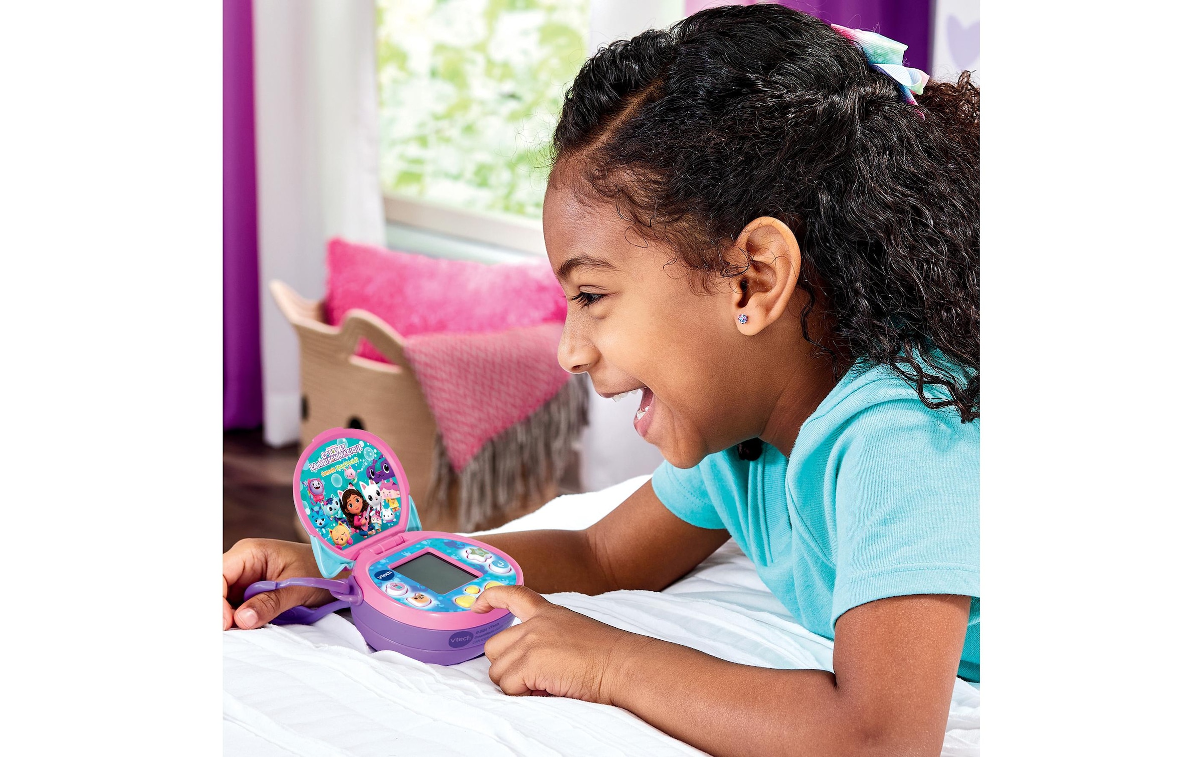 Vtech® Jouets éducatifs »Vtech Gabby's Dollhouse Console MagiPocket -FR-«