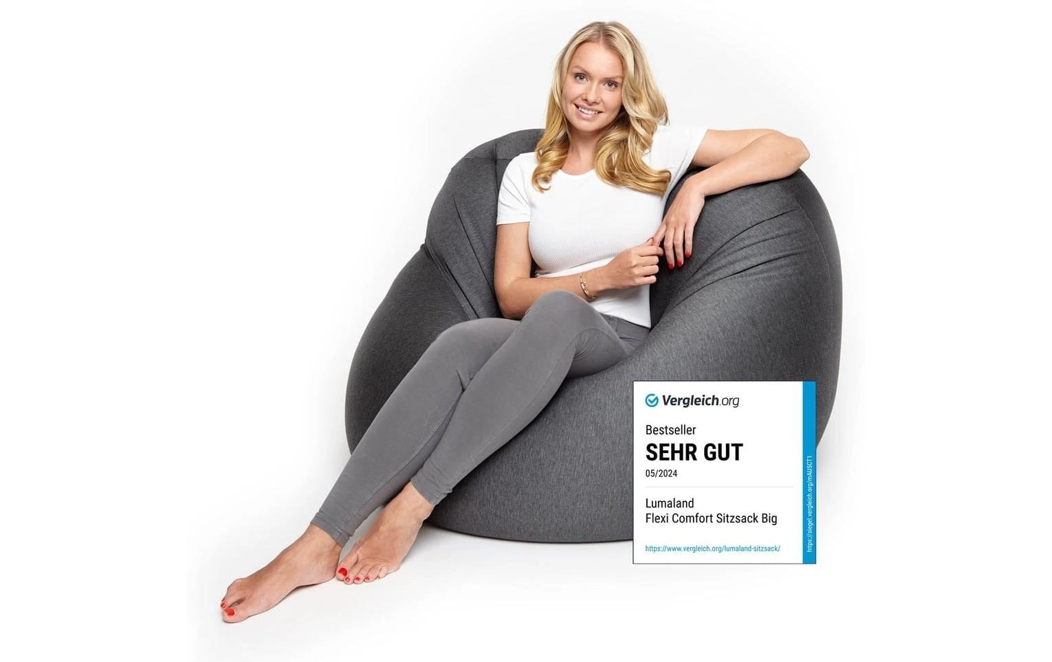 Image of Lumaland Sitzsack "Flexi Comfort 380 L"