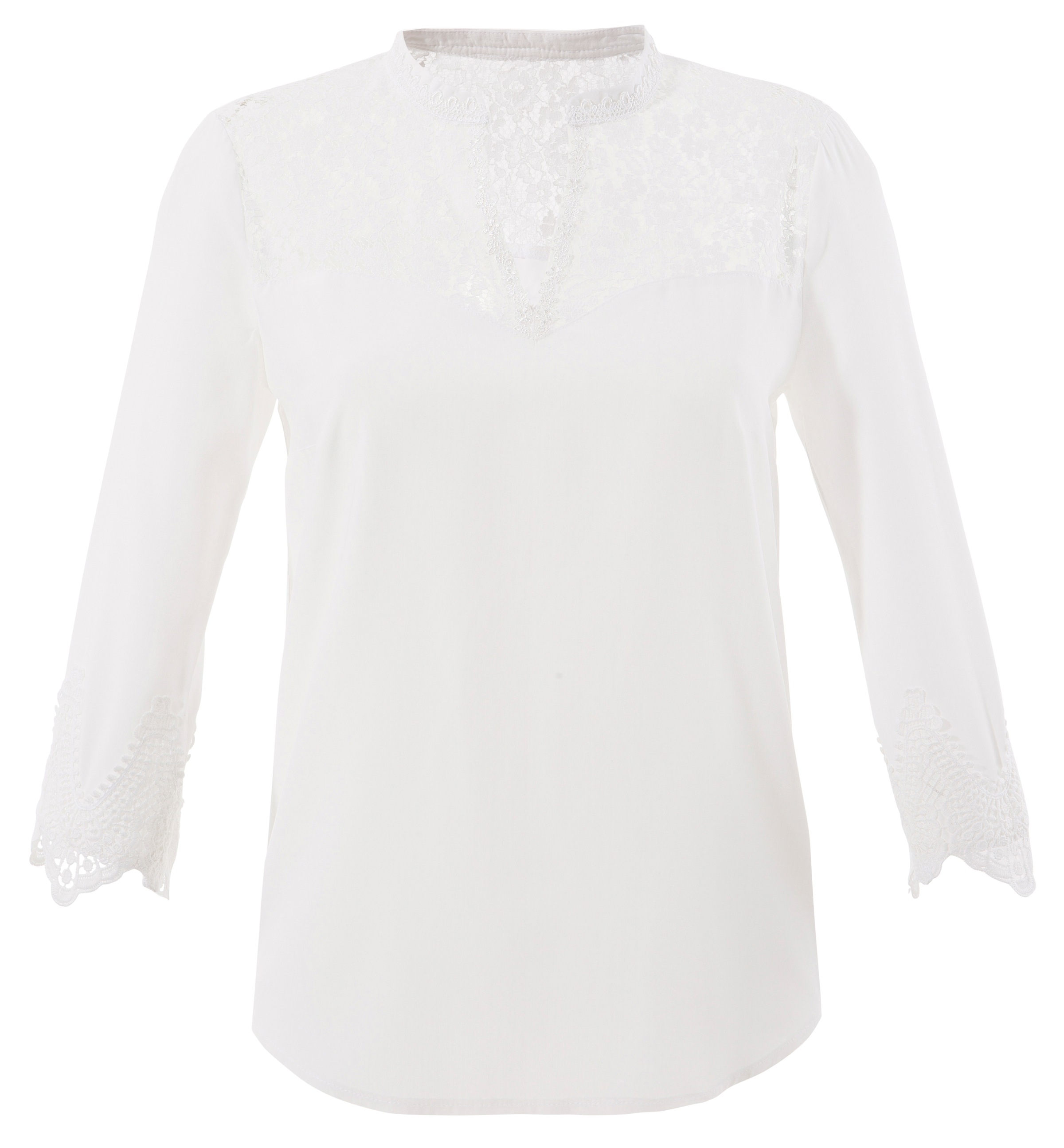 Trachtenbluse Damen in gerader Passform