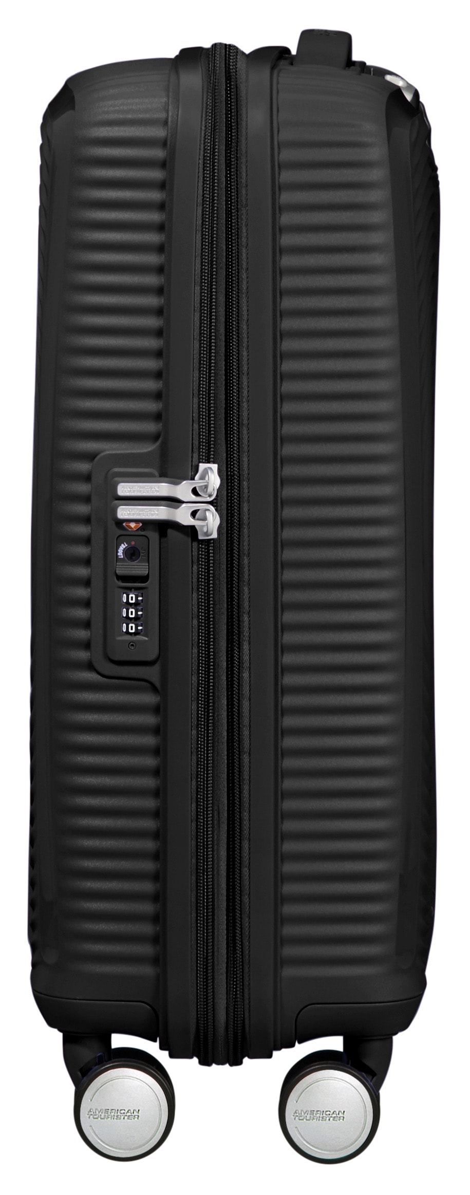 American Tourister® Hartschalen-Trolley »SOUNDBOX, in verschiedenen Farben und Grössen«, 4 Rollen, Reisekoffer Trolley Aufgabegepäck TSA-Zahlenschloss Volumenerweiterung