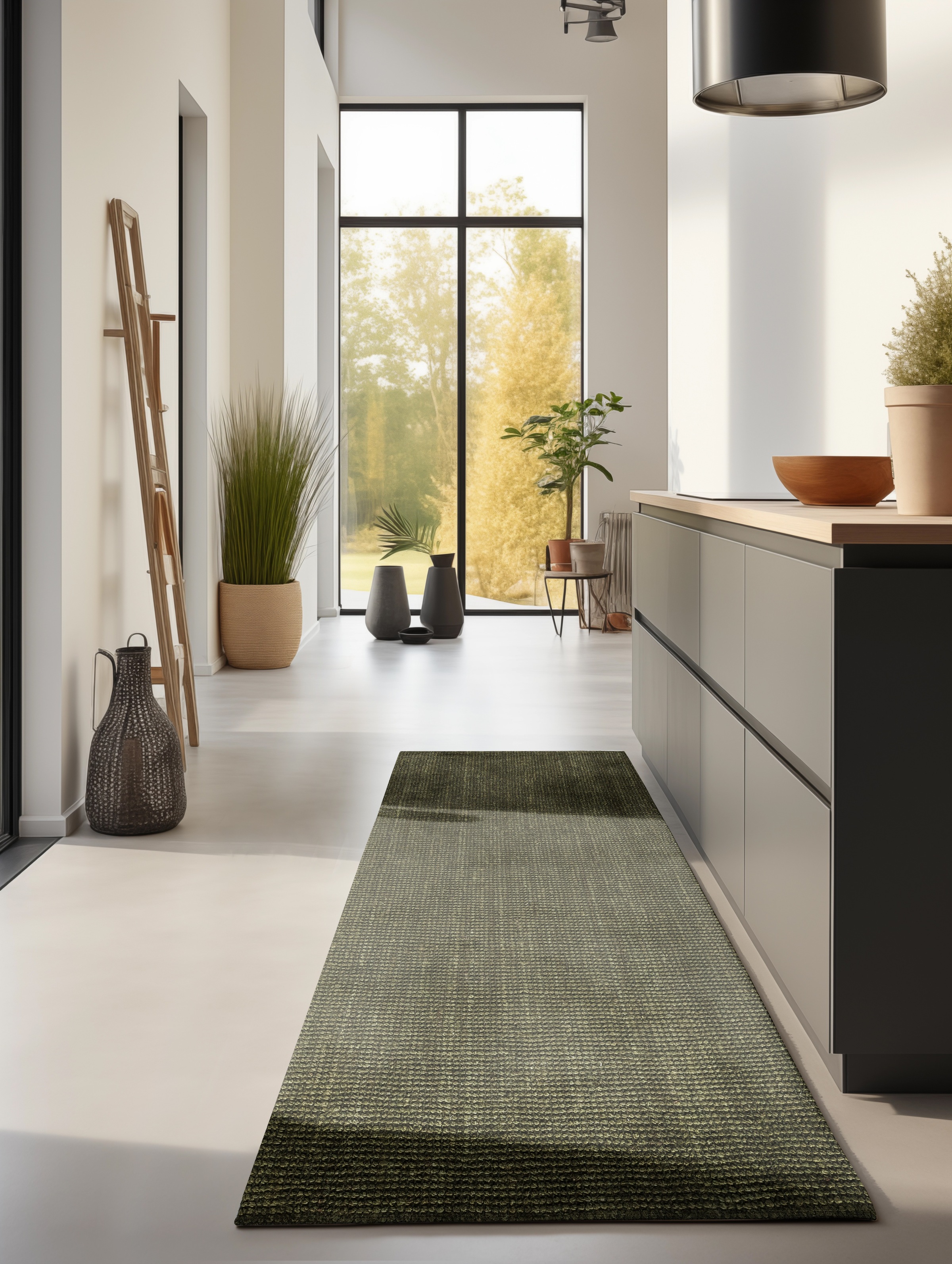 HANSE Home Teppich »Jaipur Juteteppich, als Läufer und in Rund«, rechteckig, 10 mm Höhe, 100% Naturfaser, Wohnzimmer, Esszimmer, Schlafzimmer, GRS