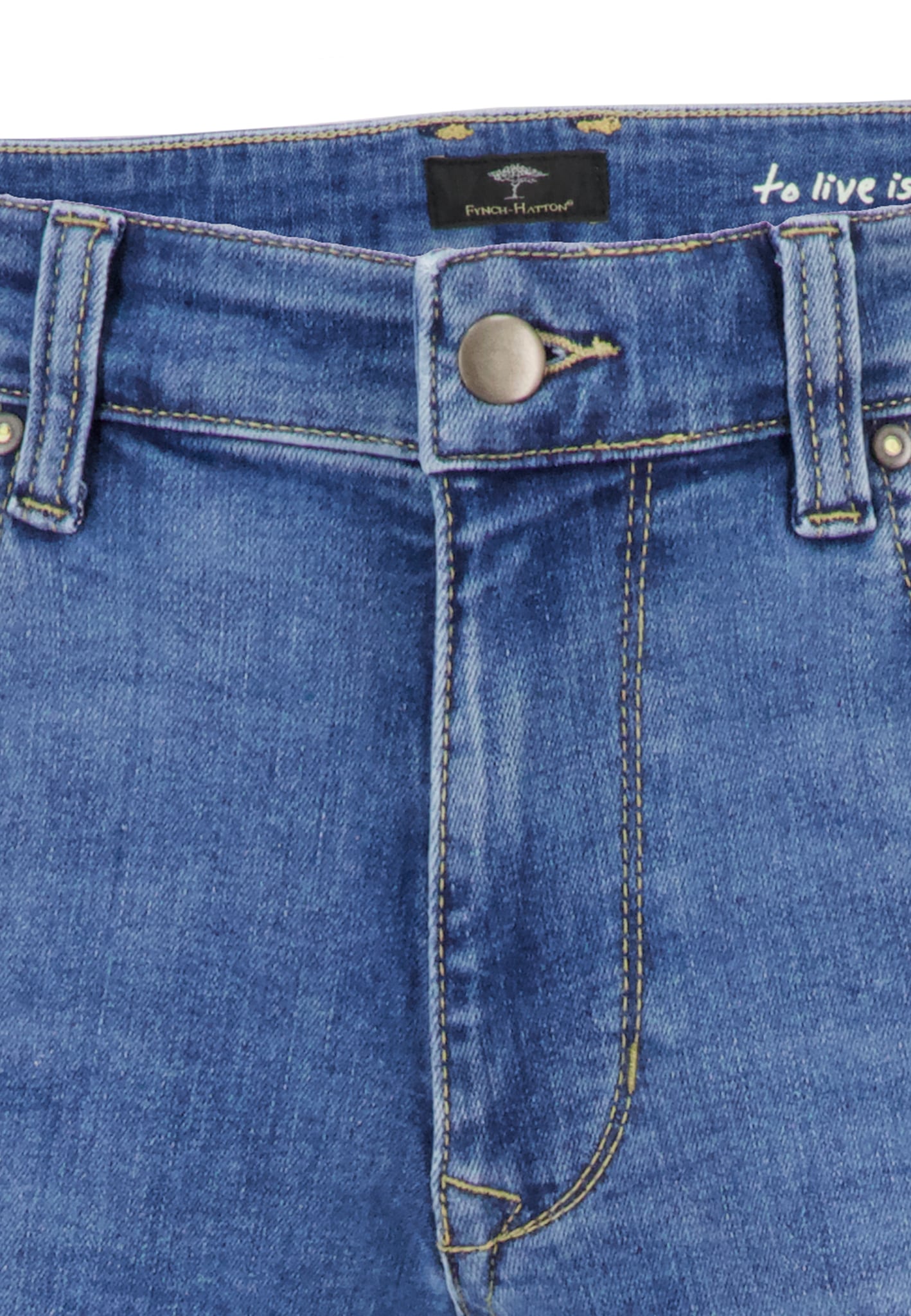 FYNCH-HATTON Tapered-fit-Jeans im Five-Pocket Style