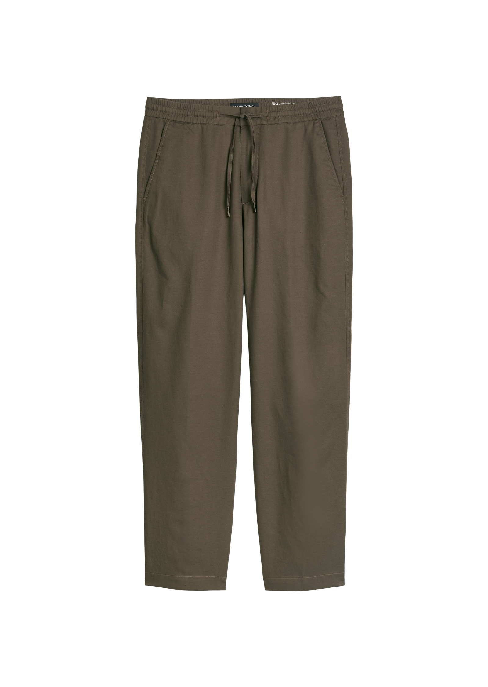 Marc O'Polo Chinos »DFB Travel Collection«  modèle Mossbo Jogger wide en mélange TENCEL™ Lyocell - lin