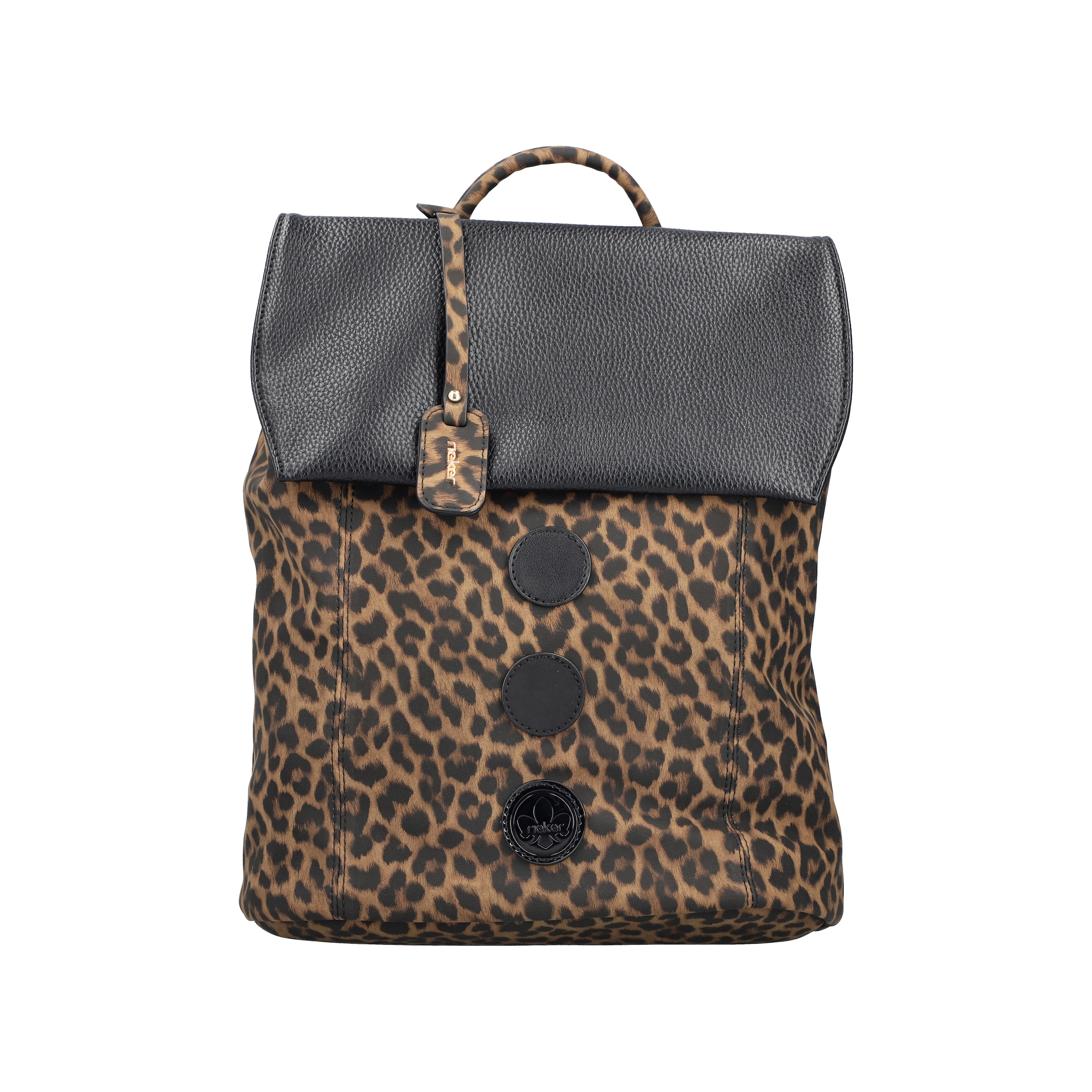 Rieker Sac à dos de ville Sac à dos de loisirs, sac à dos shopping avec accents colorés