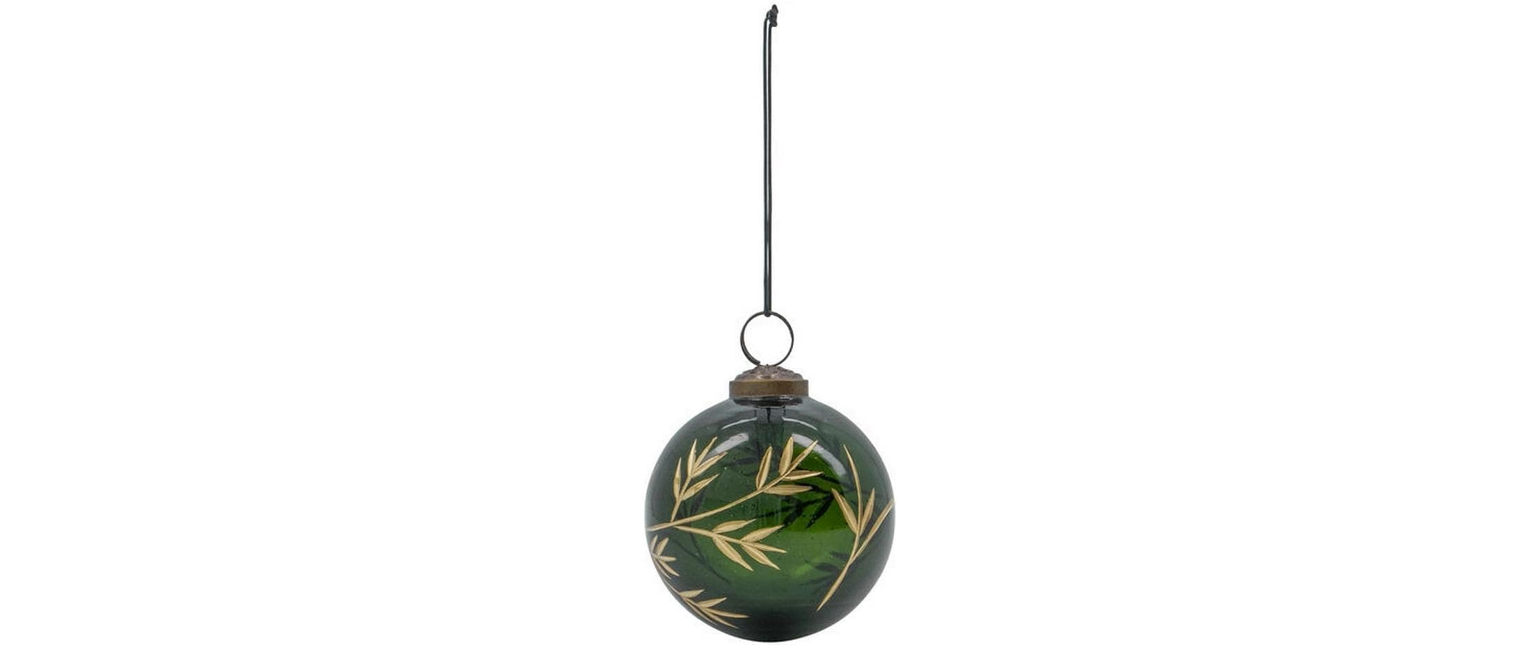 House Doctor Weihnachtsbaumkugel »House Doctor Weihnachtskugel Green 4 Stück«