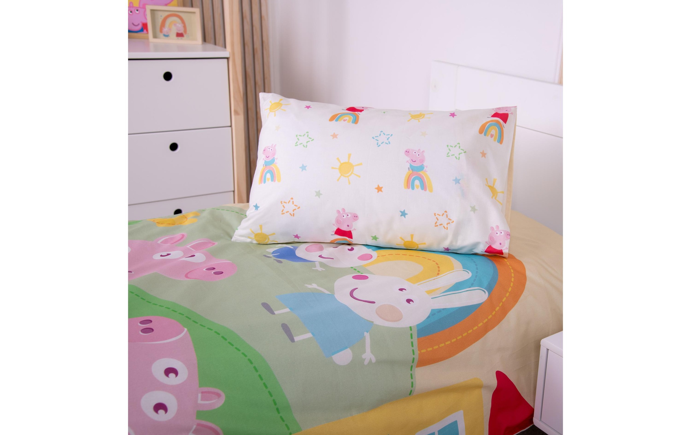 Herding Kinderbettwäsche »Peppa Pig« 2 Wendebettwäsche