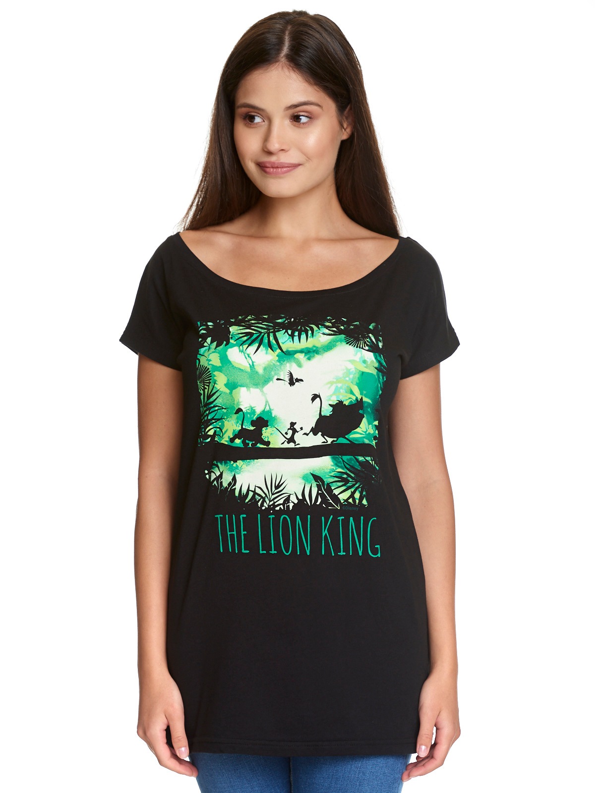 T-Shirt »The Lion King Walking Through The Jungle«