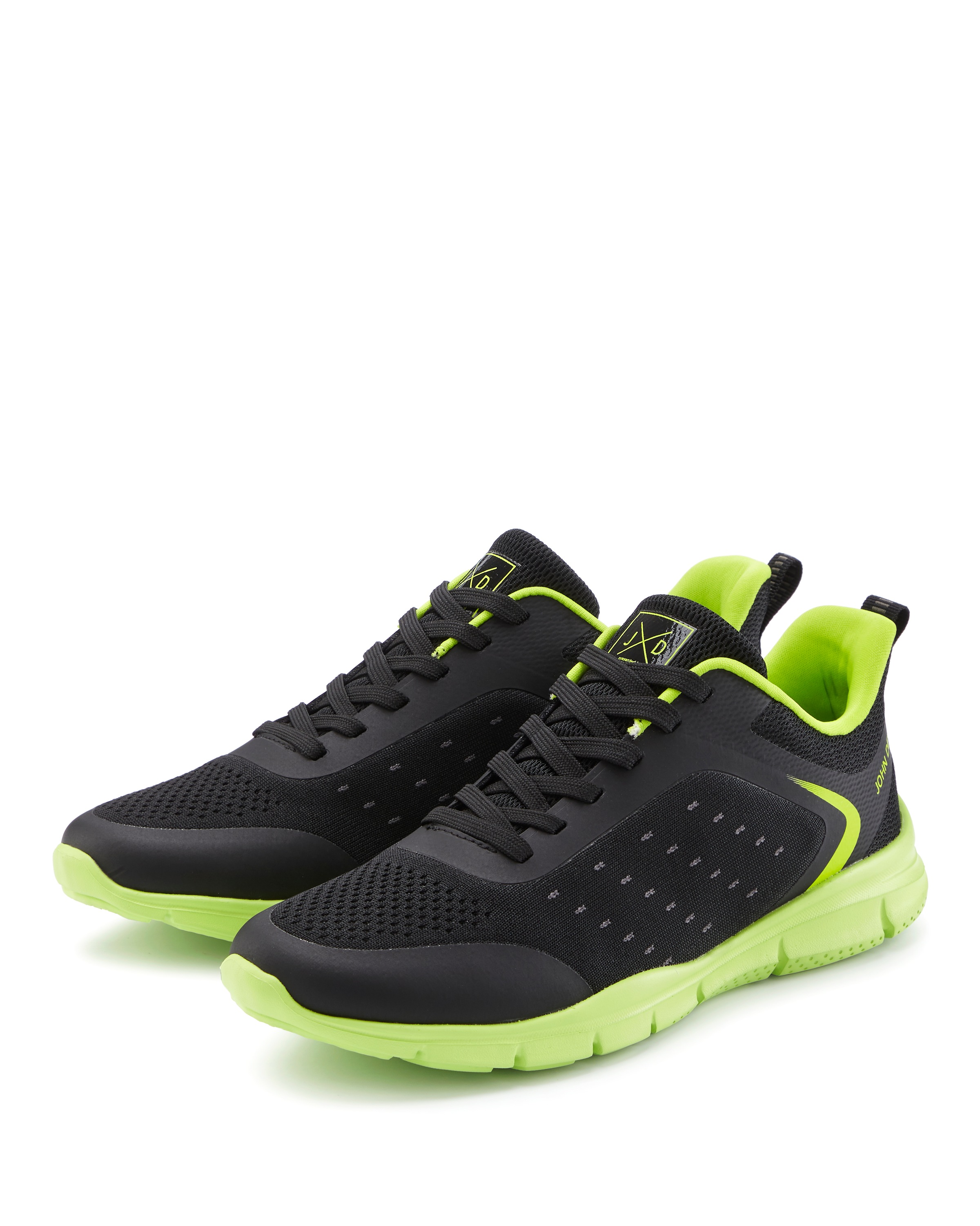 Image of John Devin Sneaker "Schnürschuh, Freizeitschuhe, Schnürhalbschuhe, Halbschuh, Turnschuh" im sportiven Look mit farbiger und flexibler Sohle VEGAN