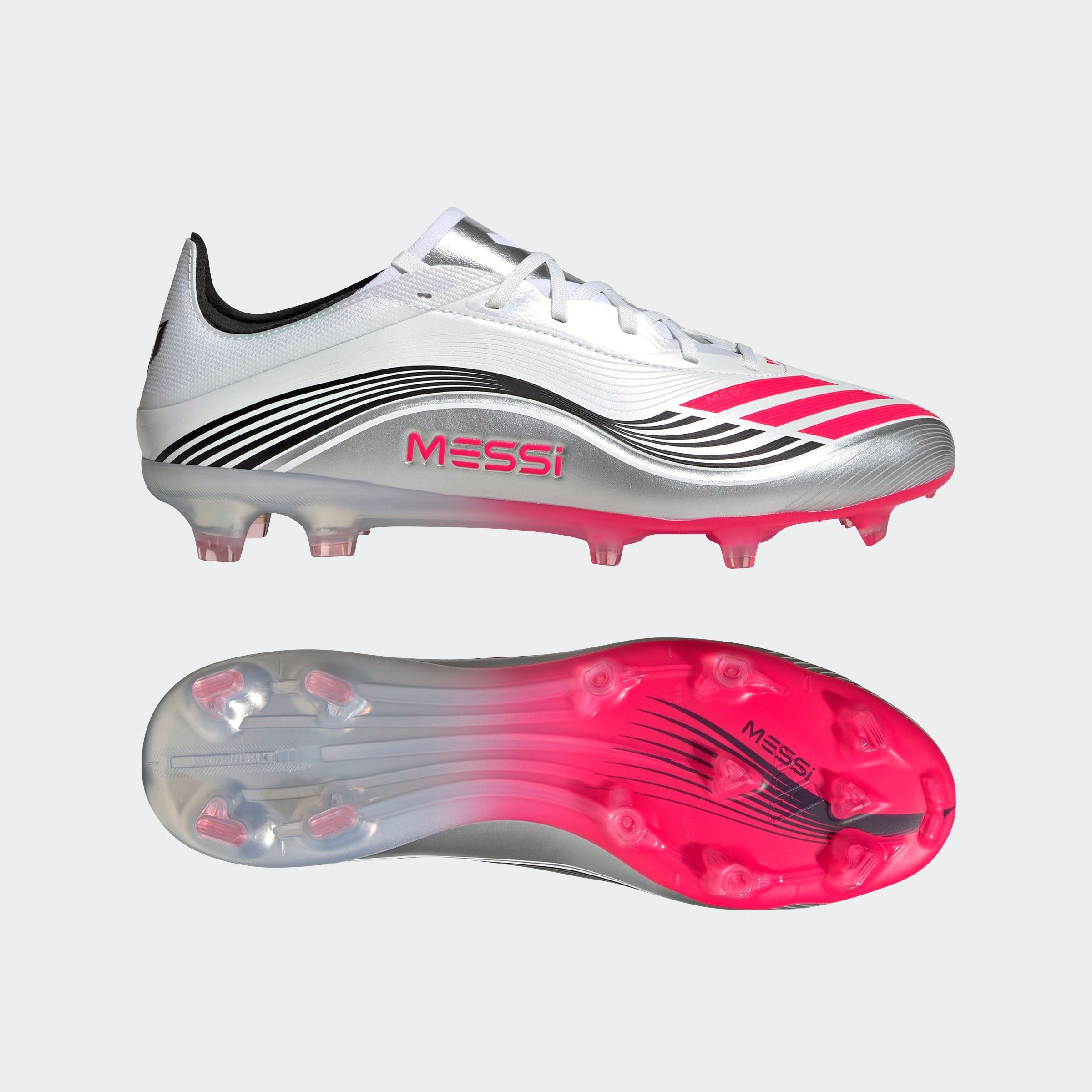 adidas Performance Fussballschuh »F50 MESSI PRO E FÜR FESTE BÖDEN«, geeignet für Rasenplätze