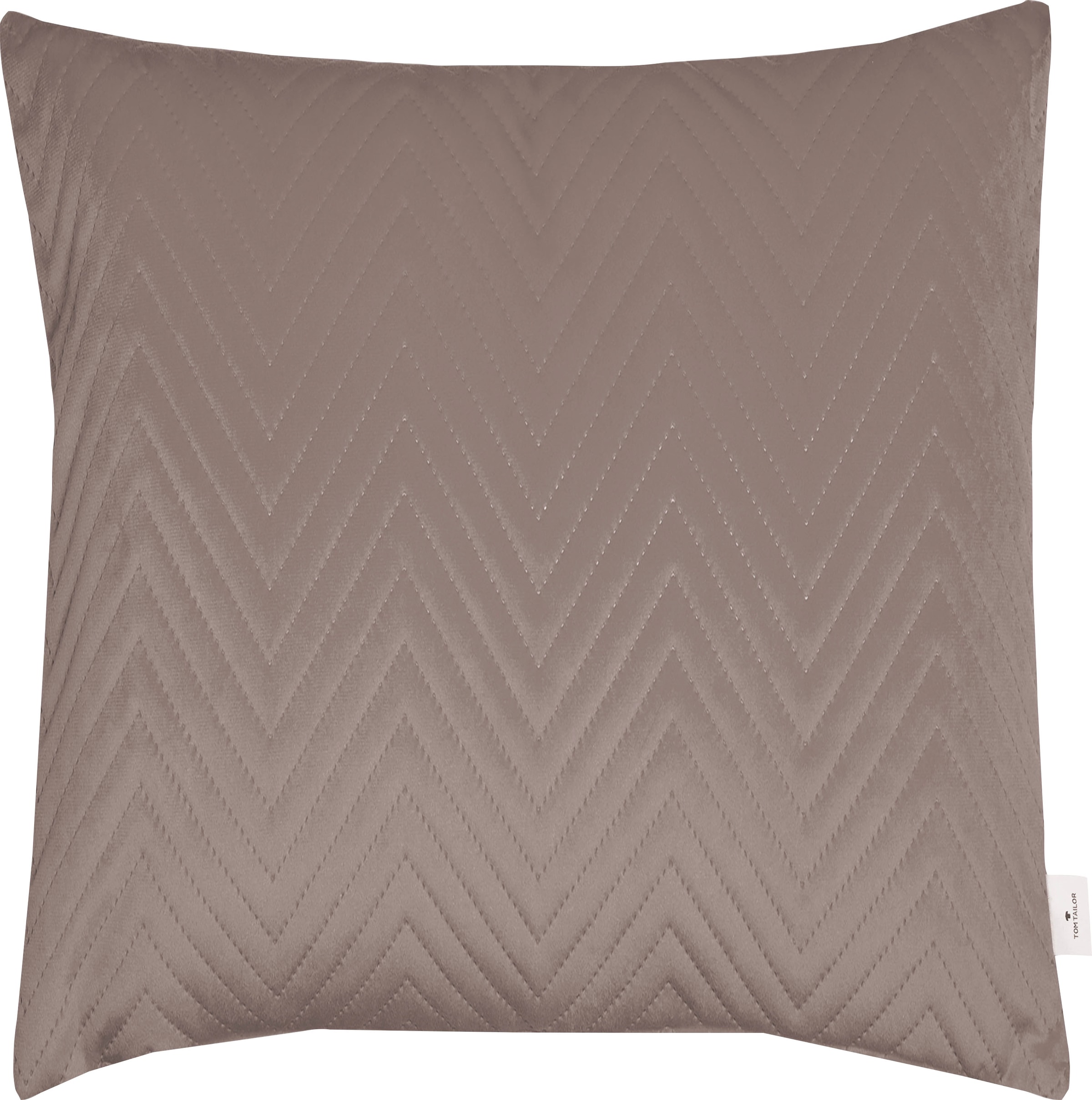 TOM TAILOR HOME Dekokissen »French Velvet Ultra«, aus weichem Micro-Velvet, Kissenhülle ohne Füllung, 1 Stück