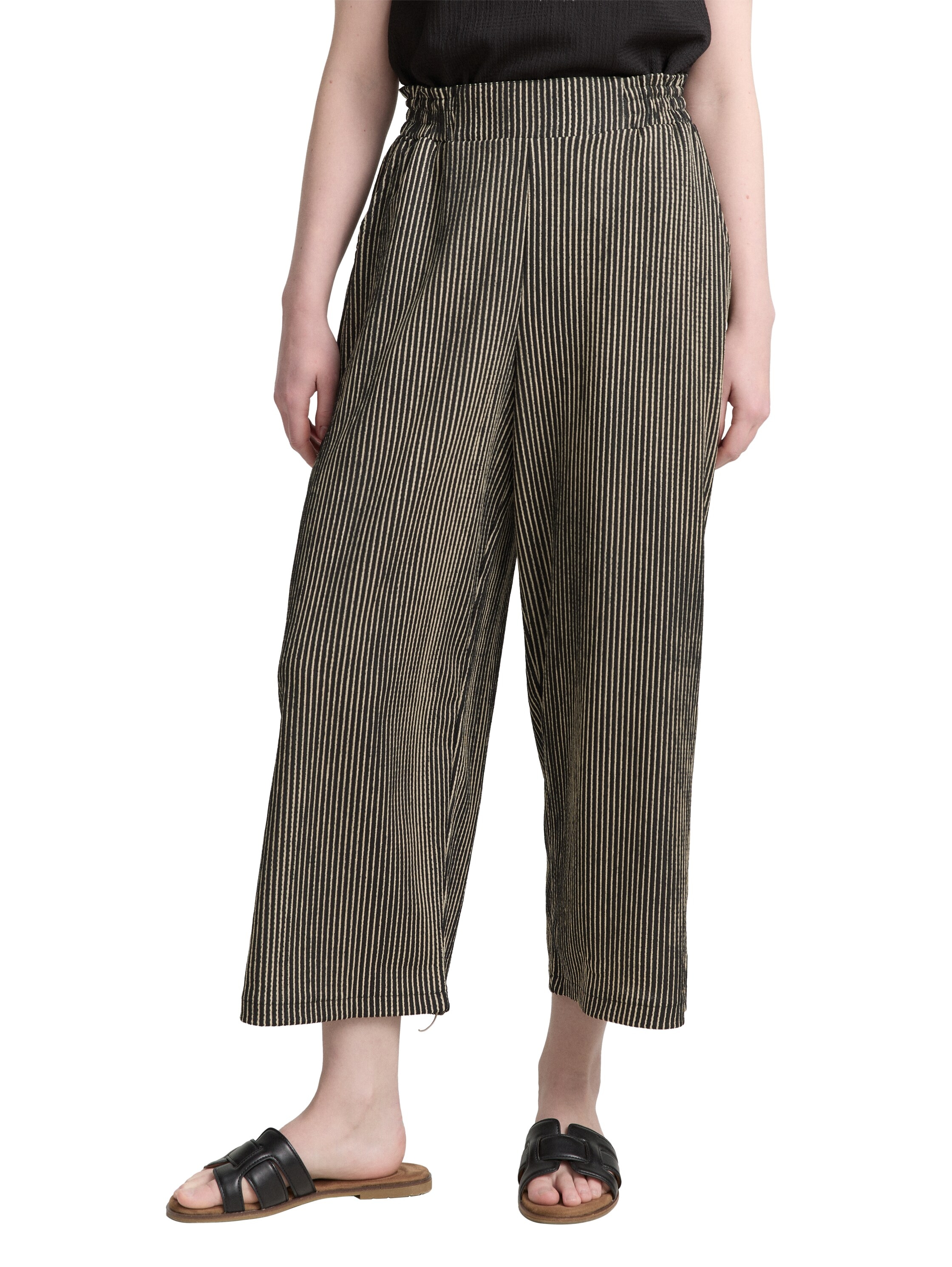 Image of TOM TAILOR Denim Stoffhose Sommerhose mit elastischem Bund